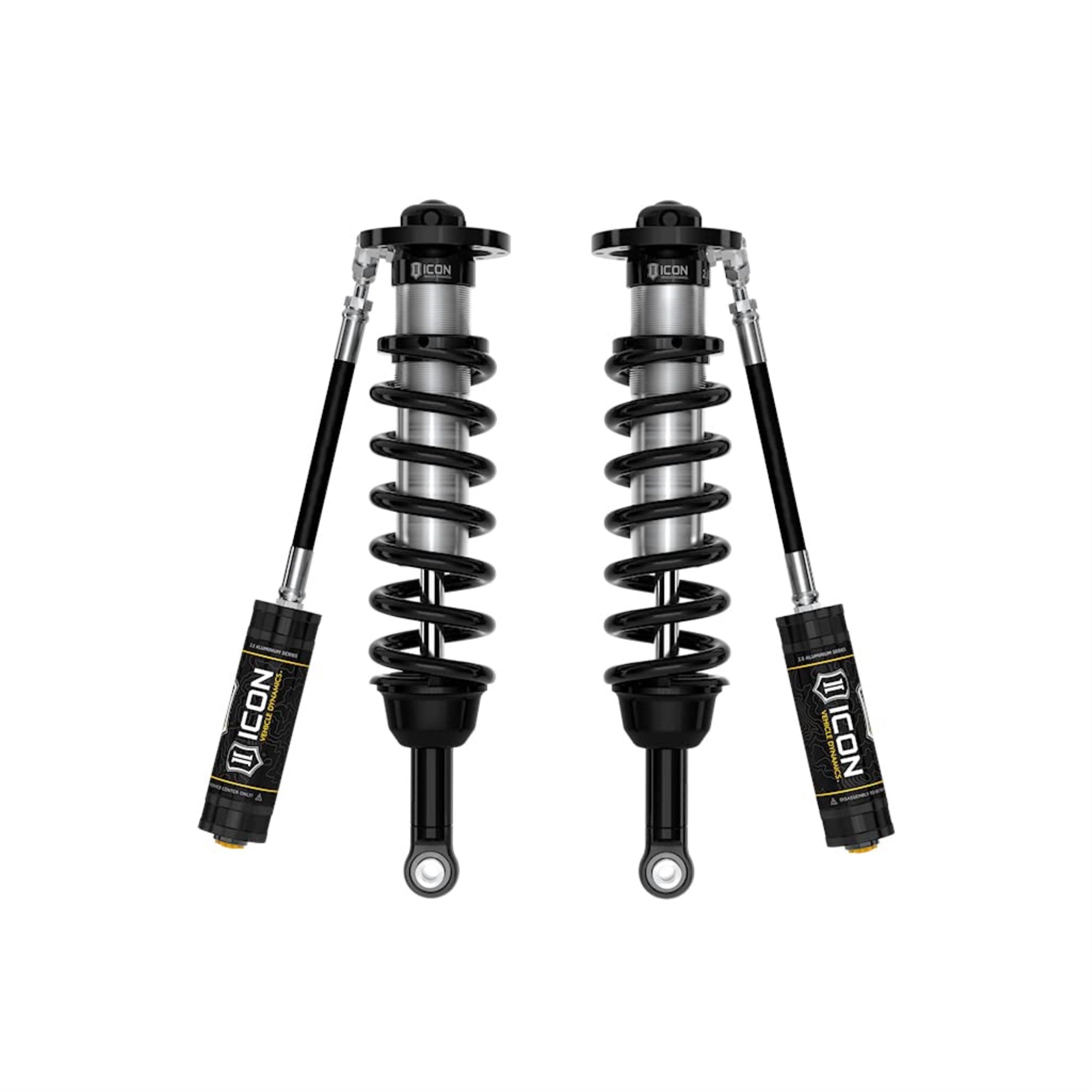 Icon 1.25-3.5' Lift, 2.5 Vs Front Coilover Kit, Pair, Compatible With 22-23 Toyota Tundra, 58770