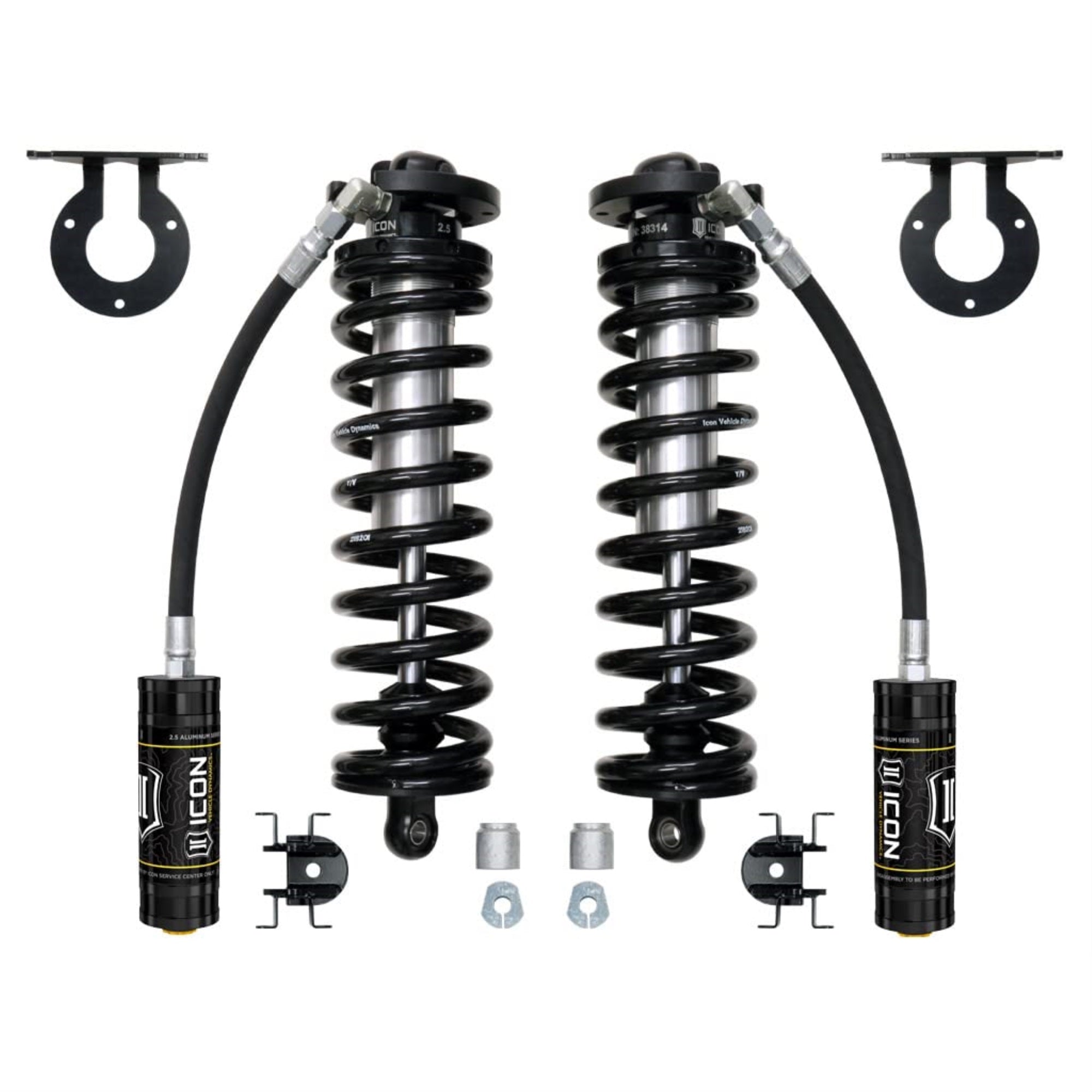 Icon 2.5' Lift, 2.5 Vs Rr Coilover Conversion Kit, Compatible With 05-22 Ford F250/350 Sd 4Wd, 61720