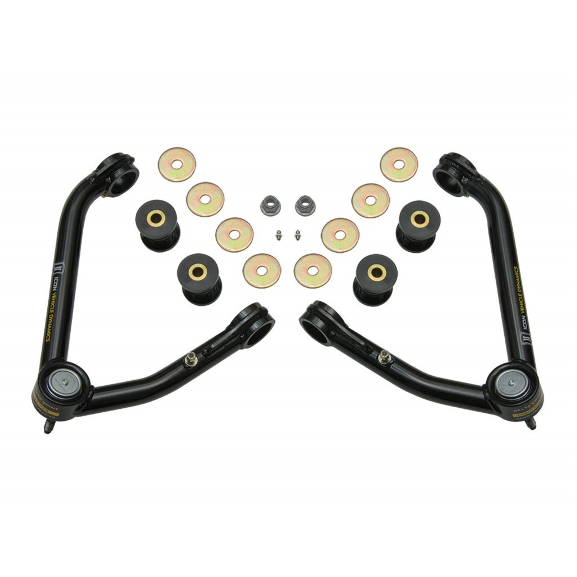 Icon Tubular Upper Control Arm Kit W/Delta Joint, Large Taper, Compatible With 2014-18 Gm 1500, 78601Dj