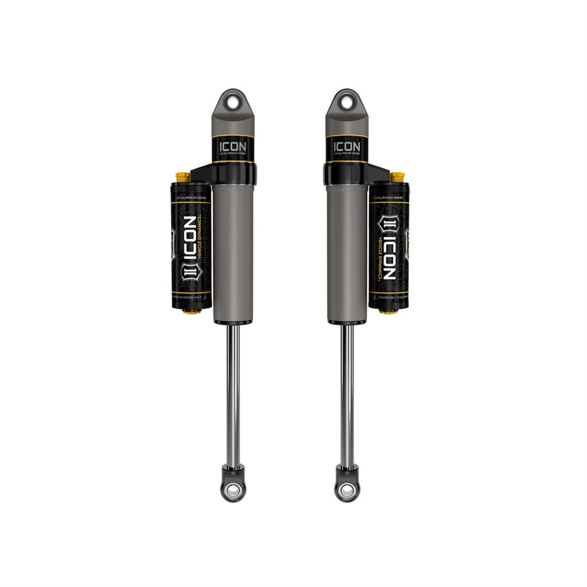 Icon Rear 2.5 Vs Shocks W/Pb Cdcv, Pair, Compatible With 09-23 Ford F150 2/4Wd/ 04-08 F150 4Wd, 97720Cp