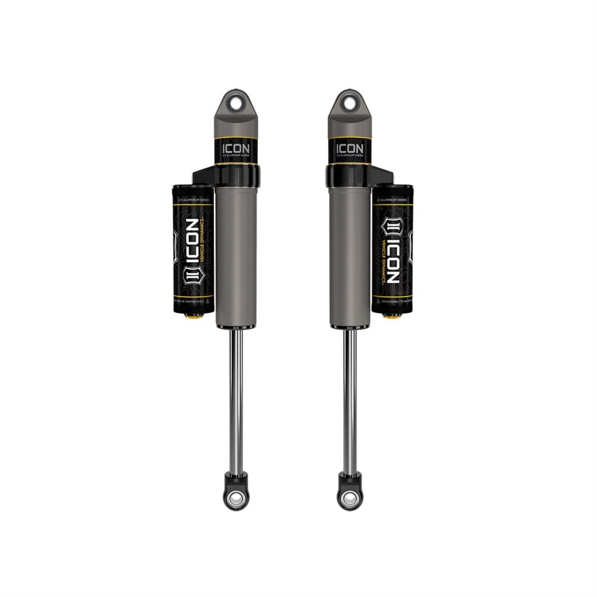 Icon Rear 2.5 Vs Shocks Pb Reservoir, Pair, Compatible With 2009-23 Ford F150 2/4Wd/ 2004-08 F150 4Wd, 97720P