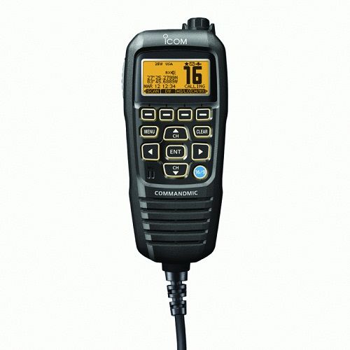 Icom Hm195B Command Mic Iv Black Second Station