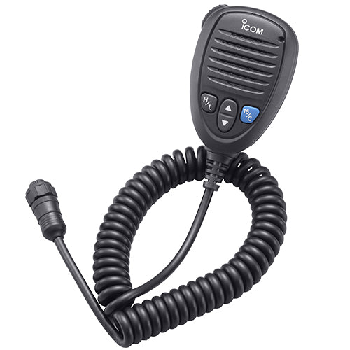 Icom Hm205Rb Black Speaker Microphone Rear Mount M506