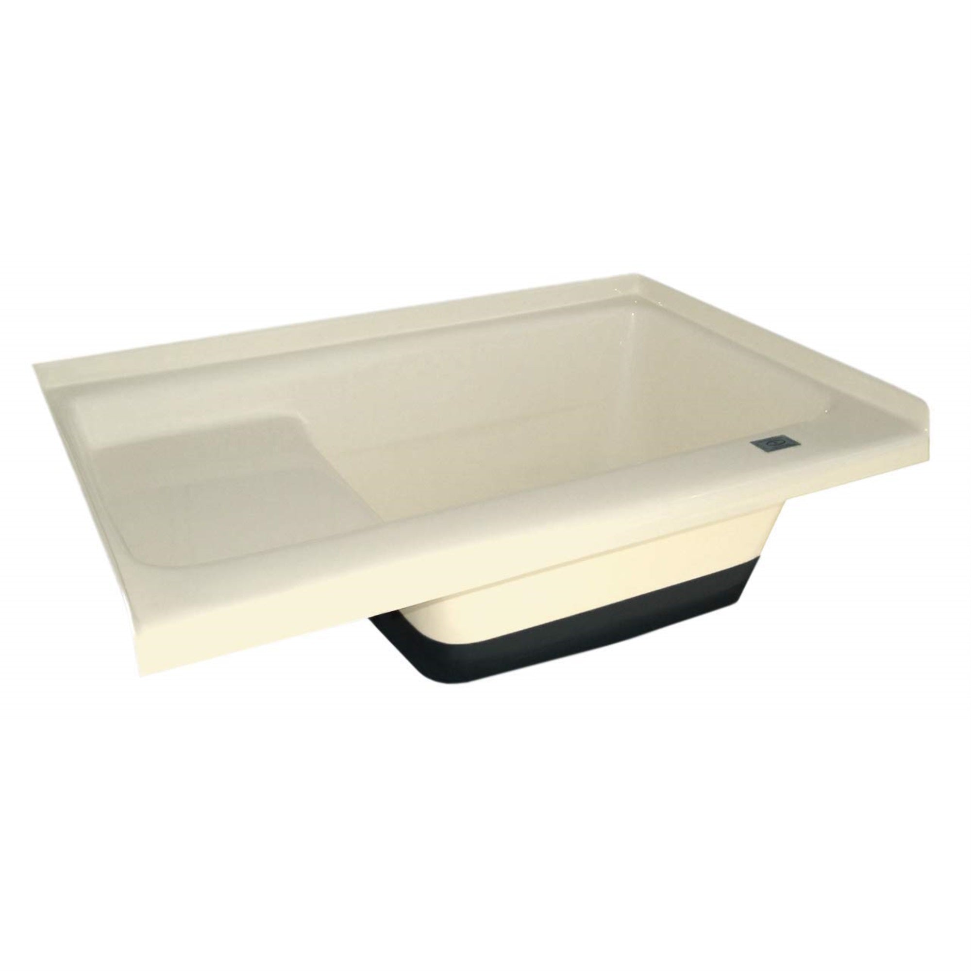 Icon 00475 Sit-In Step Tub Tu500Rh - Right Hand Drain, Colonial White