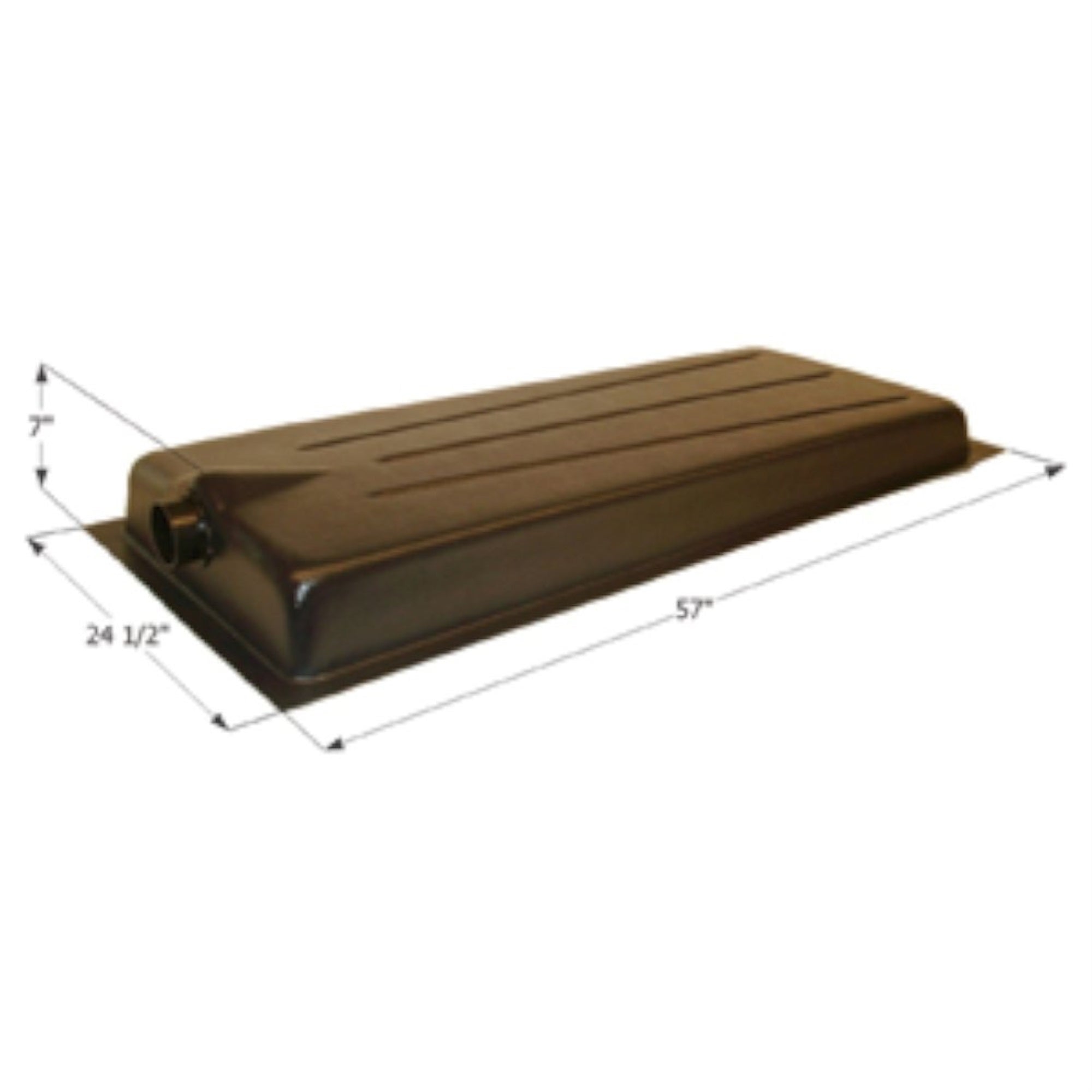 Icon Holding Tank Center End Drain Ht708Ed With 3' Spigot & Level Sensors Installed