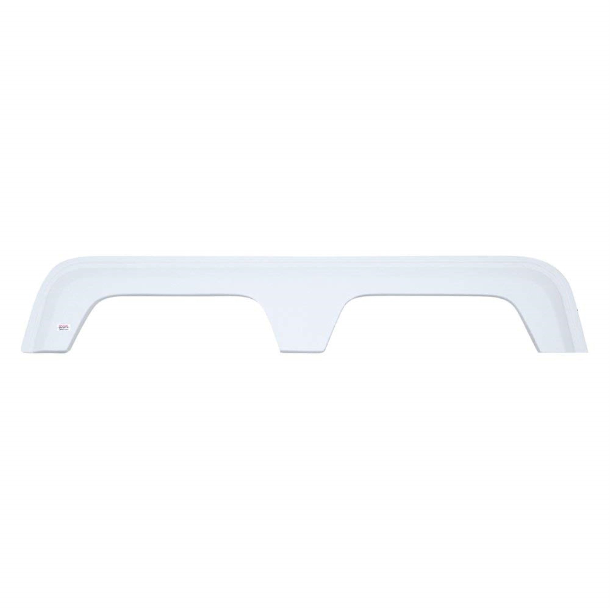 Icon 01653 Tandem Axle Fender Skirt Fs783 For Coachmen - Polar White
