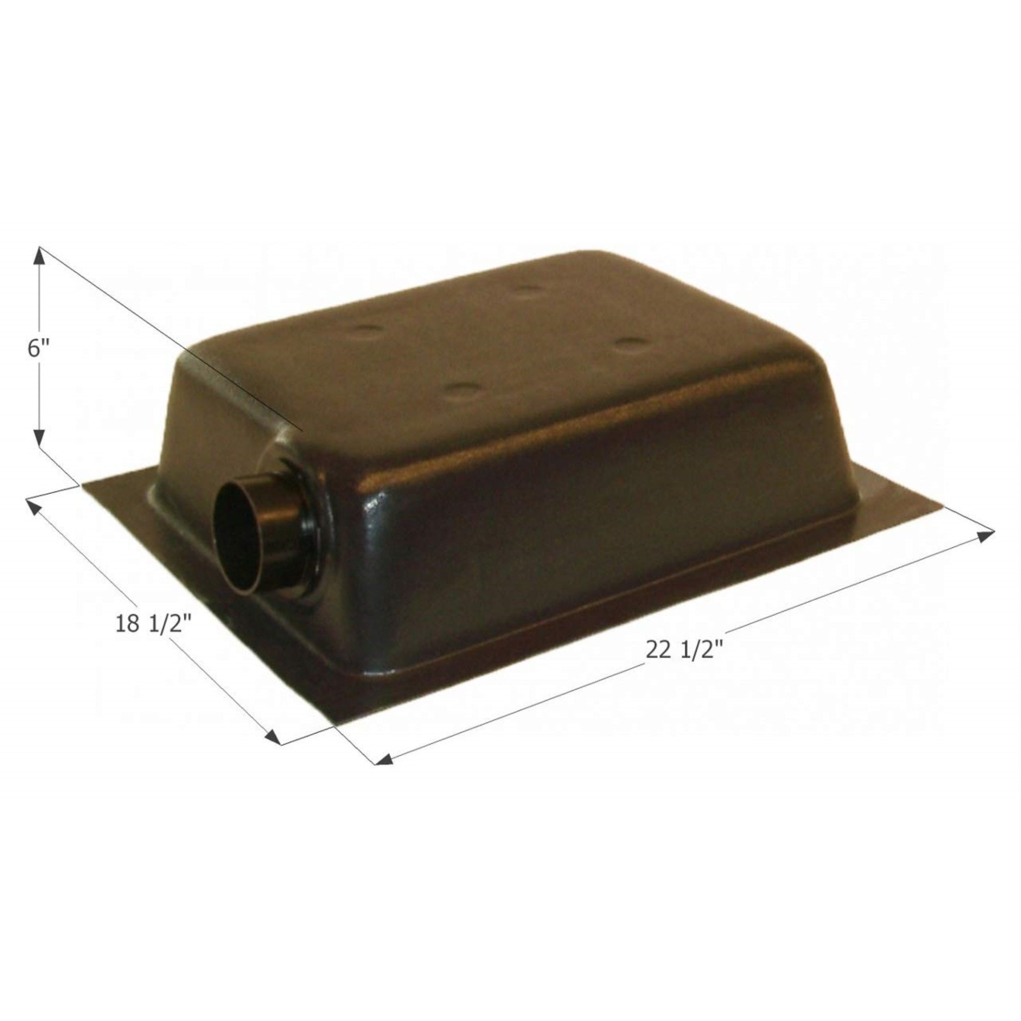 Icon Holding Tank Left End Or Bottom Drain Ht630Ed With 3' Spigot & Level Sensors