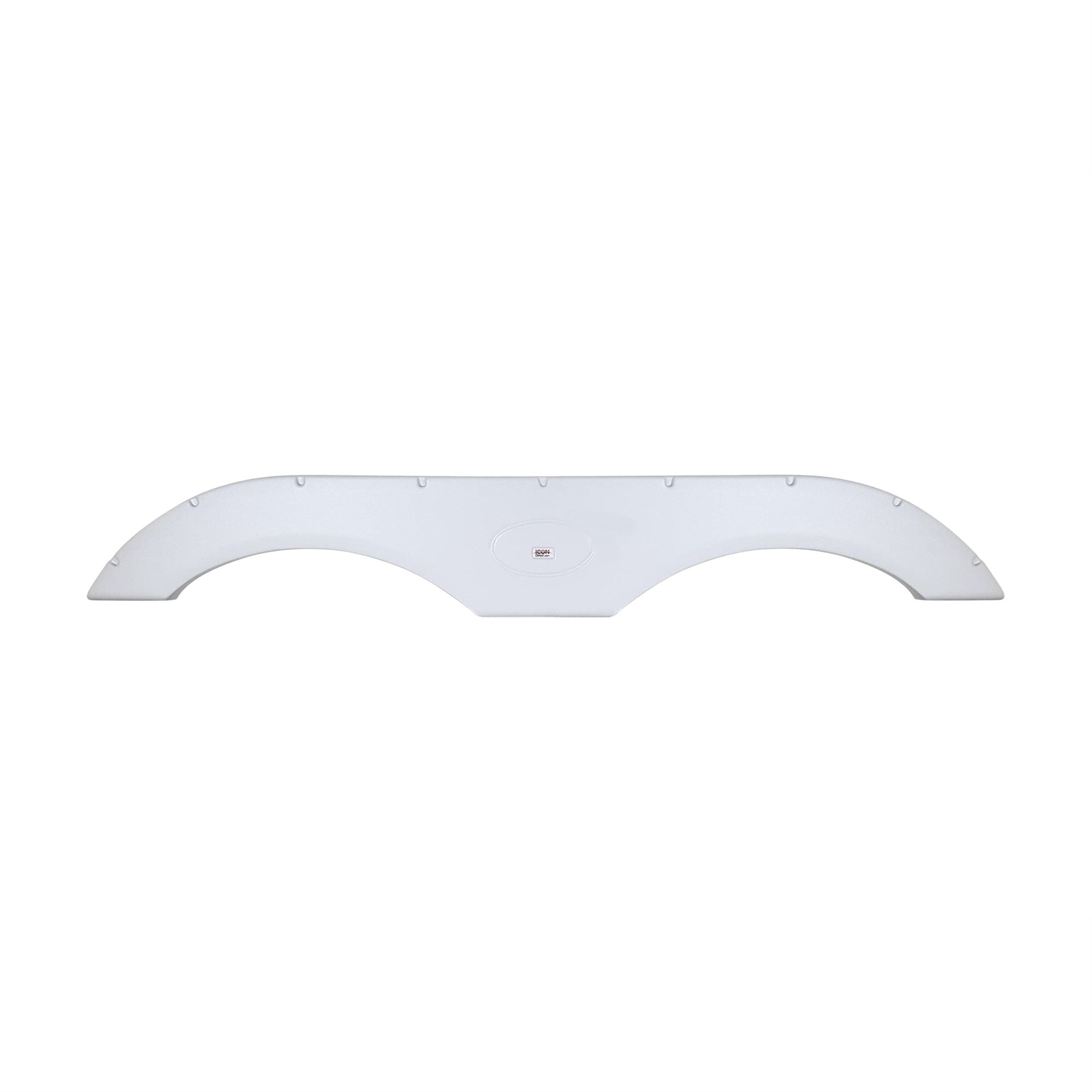 Icon 01770 Tandem Axle Fender Skirt Fs1770 For Keystone - Polar White
