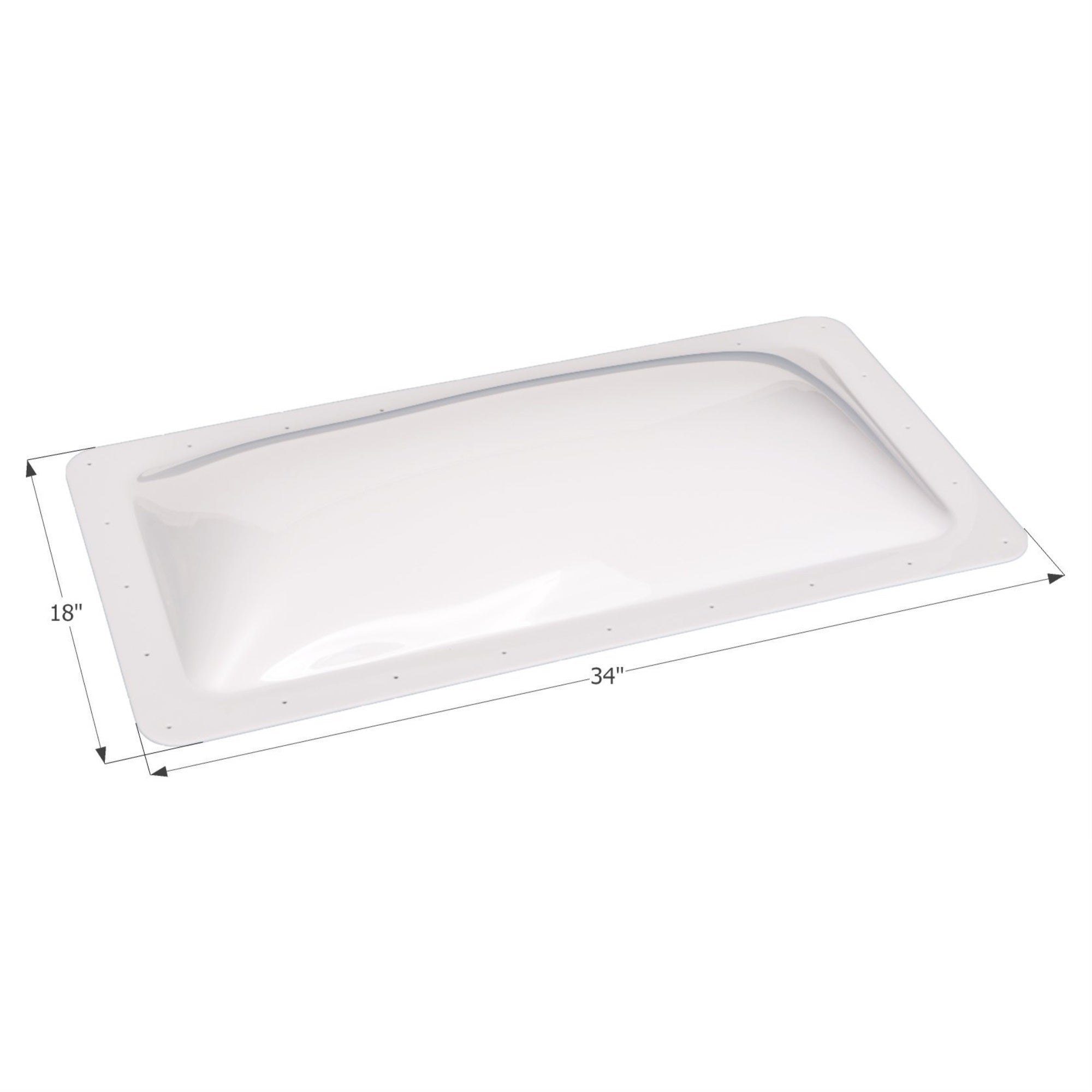 Icon 01849 Rv Skylight Sl1430-30' X 14' X 4', White