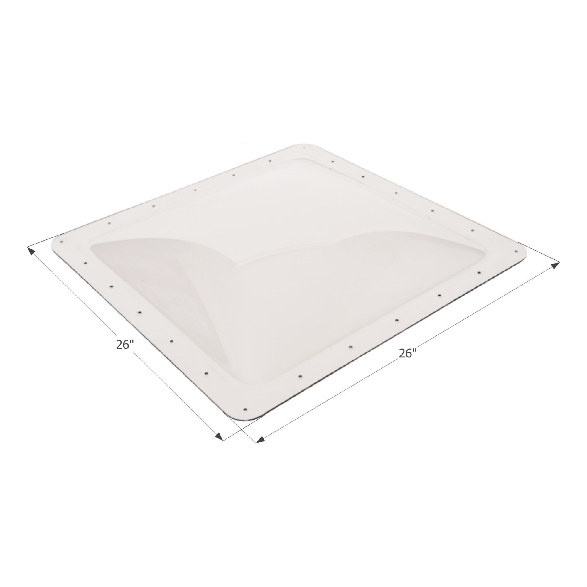 Icon 01856 Rv Skylight Sl2222-22' X 22' X 4', Clear