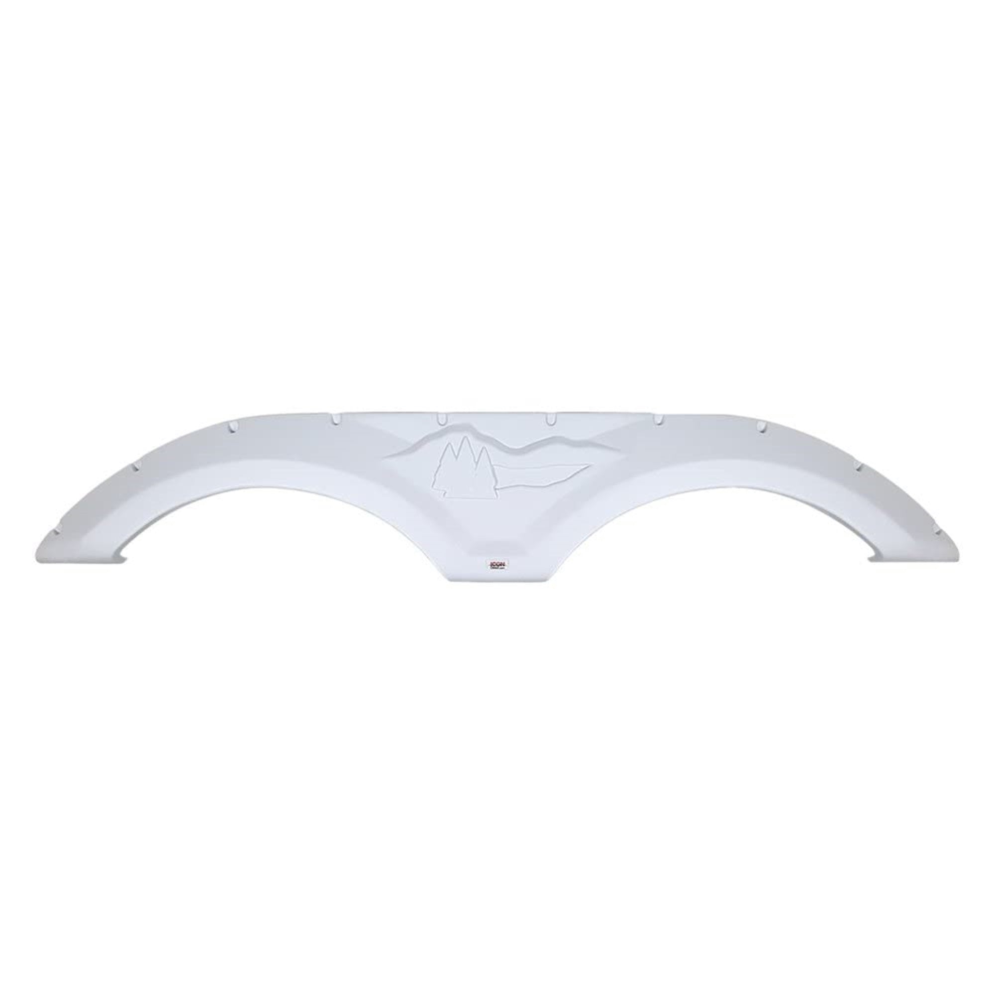 Icon 12072 Tandem Axle Fender Skirt Fs2072 For Forest River Wildcat - Polar White