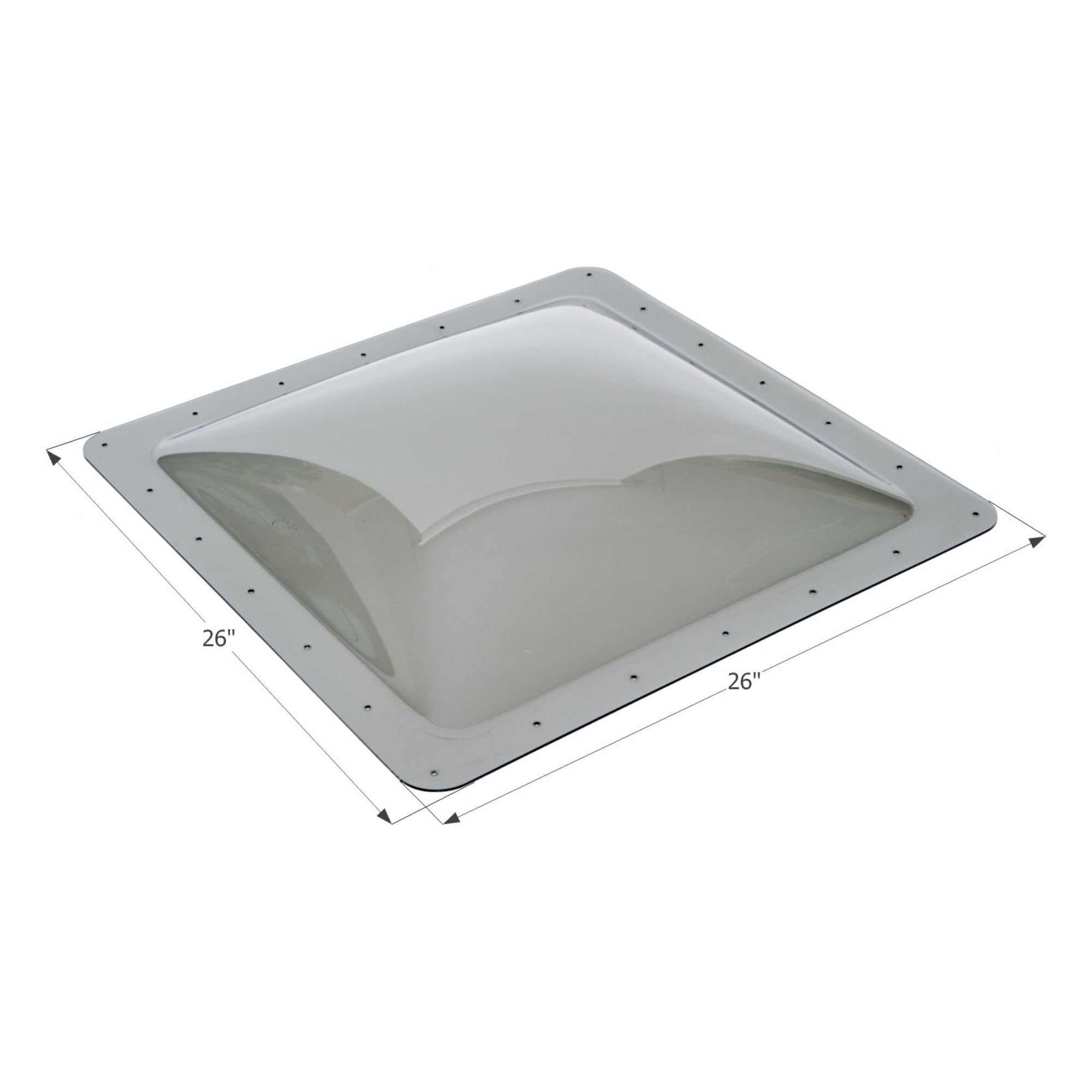 Icon 12121 Rv Skylight Sl2222-22' X 22' X 4', Smoke