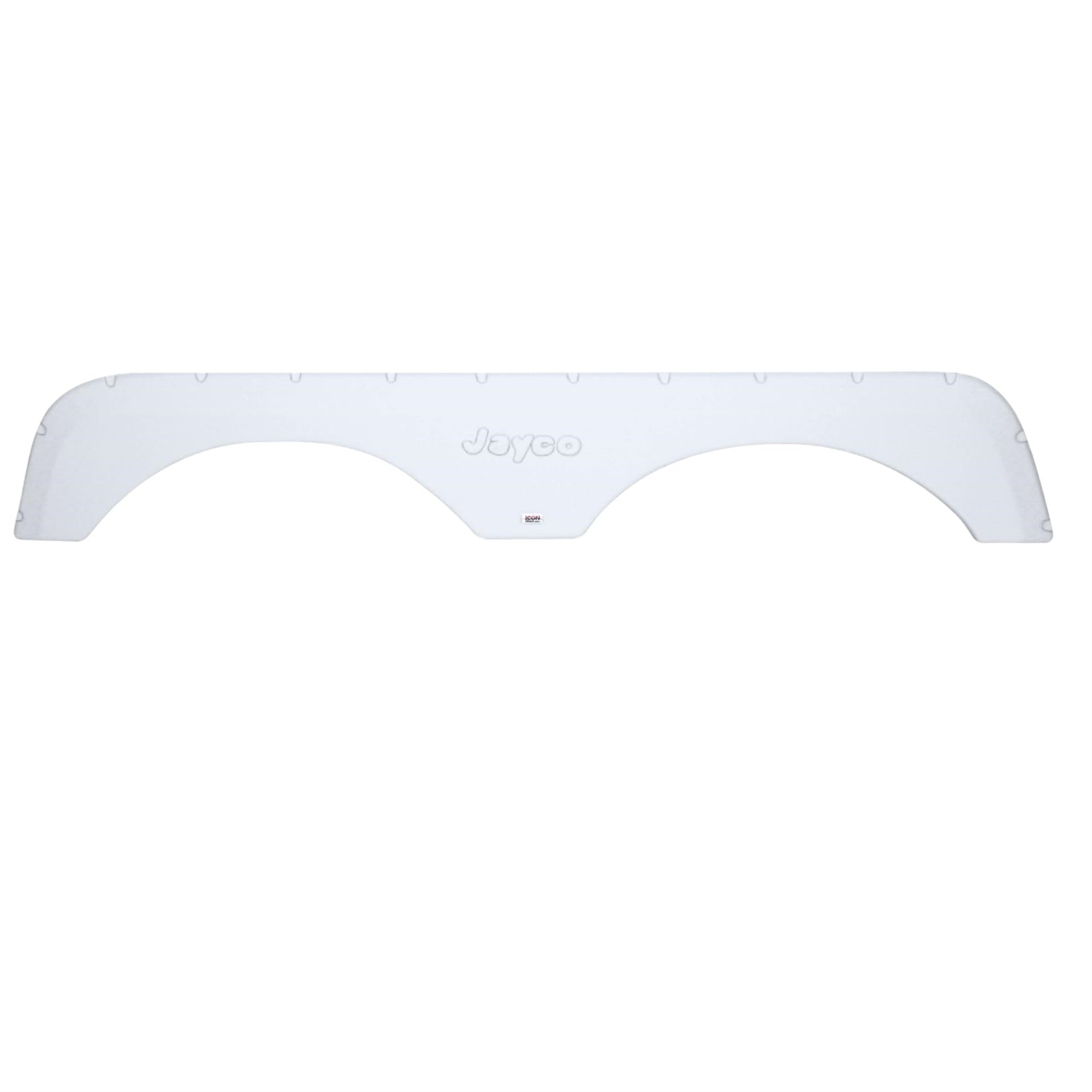 Icon 12185 Tandem Axle Fender Skirt Fs2185 For Jayco - Polar White