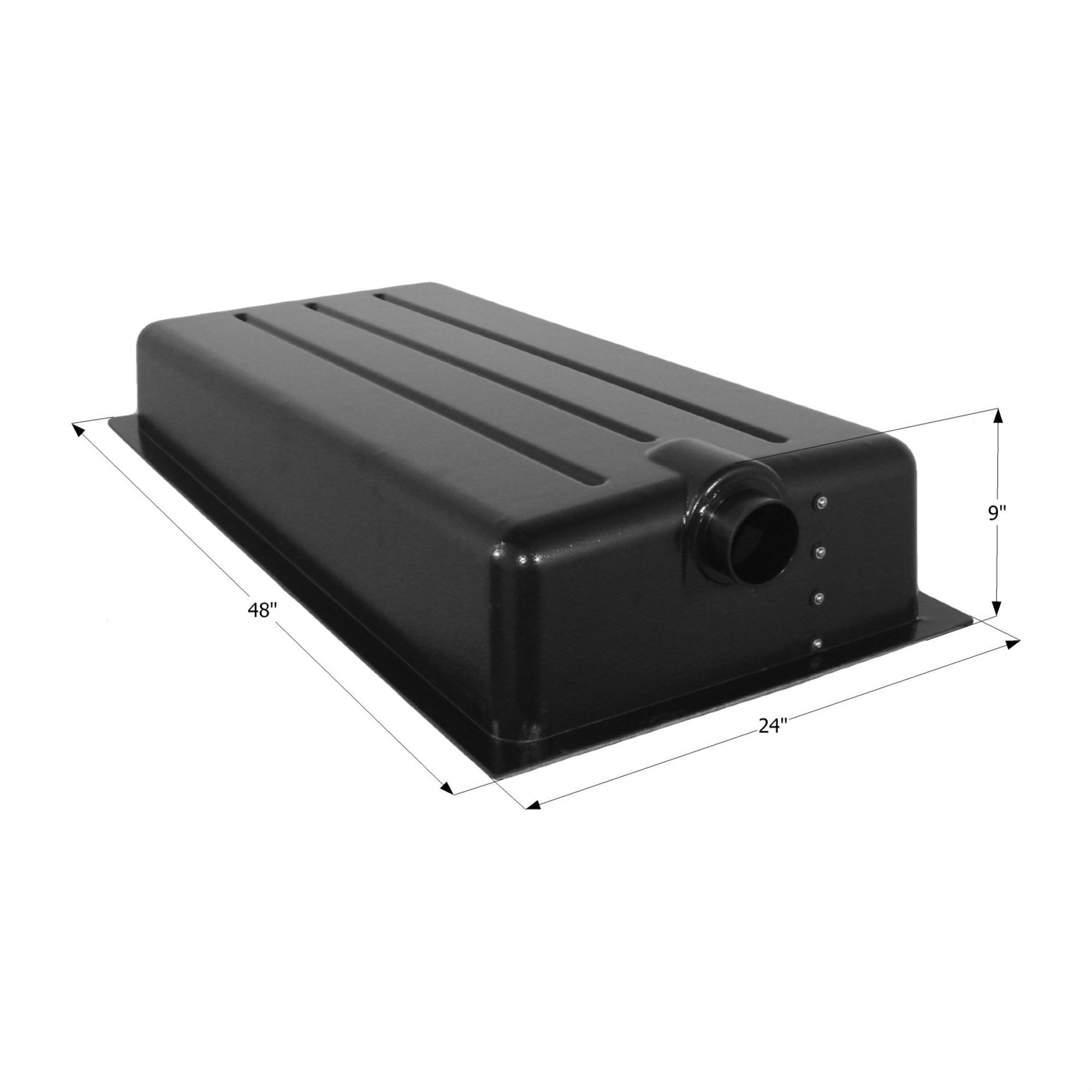 Icon Center End Drain Ht198Ed With 3' Spigot & 4 Level Sensors