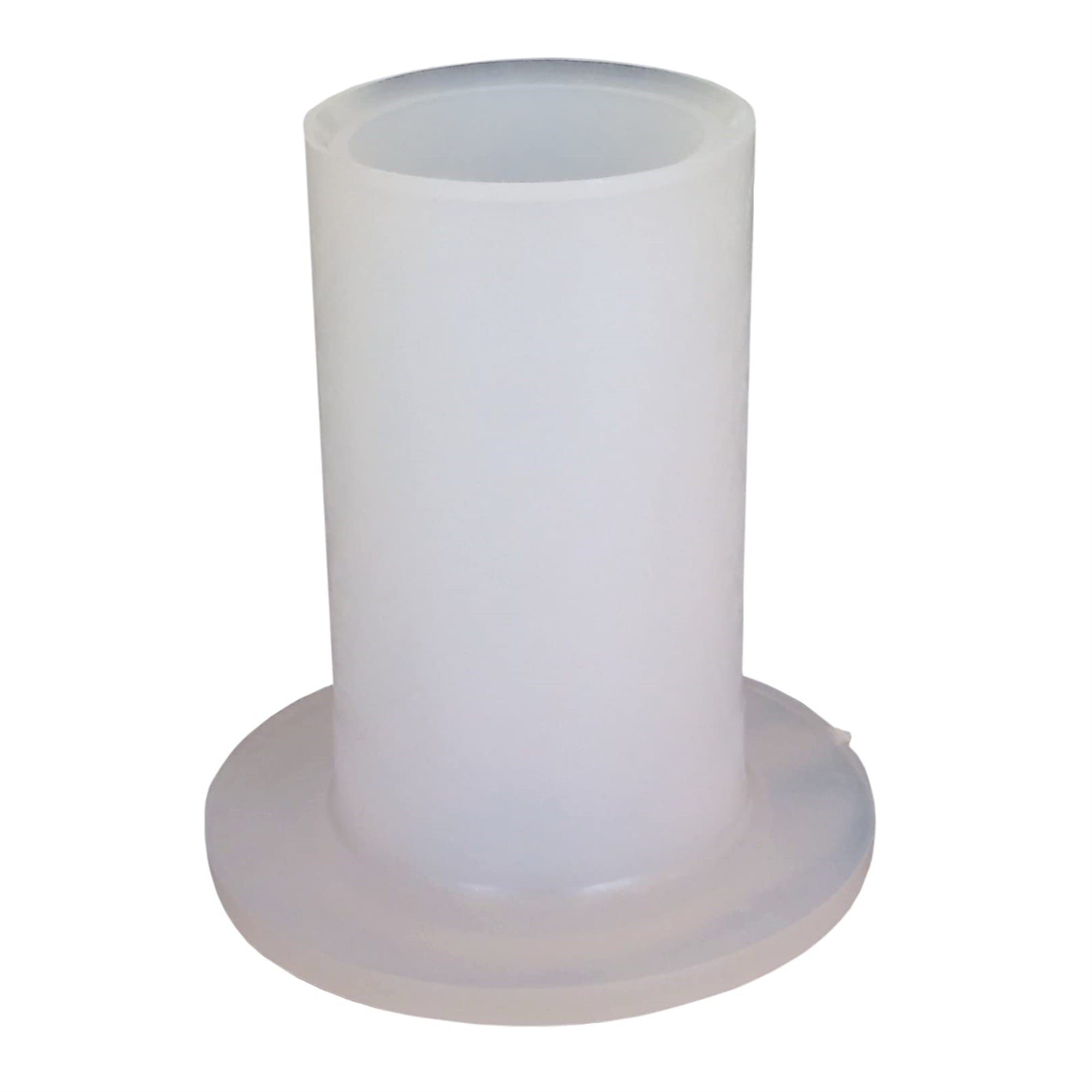 Icon 12478 Spin Fitting, Non-Threaded Inlet Boss, 1-1/4'Od X 1' Id, White