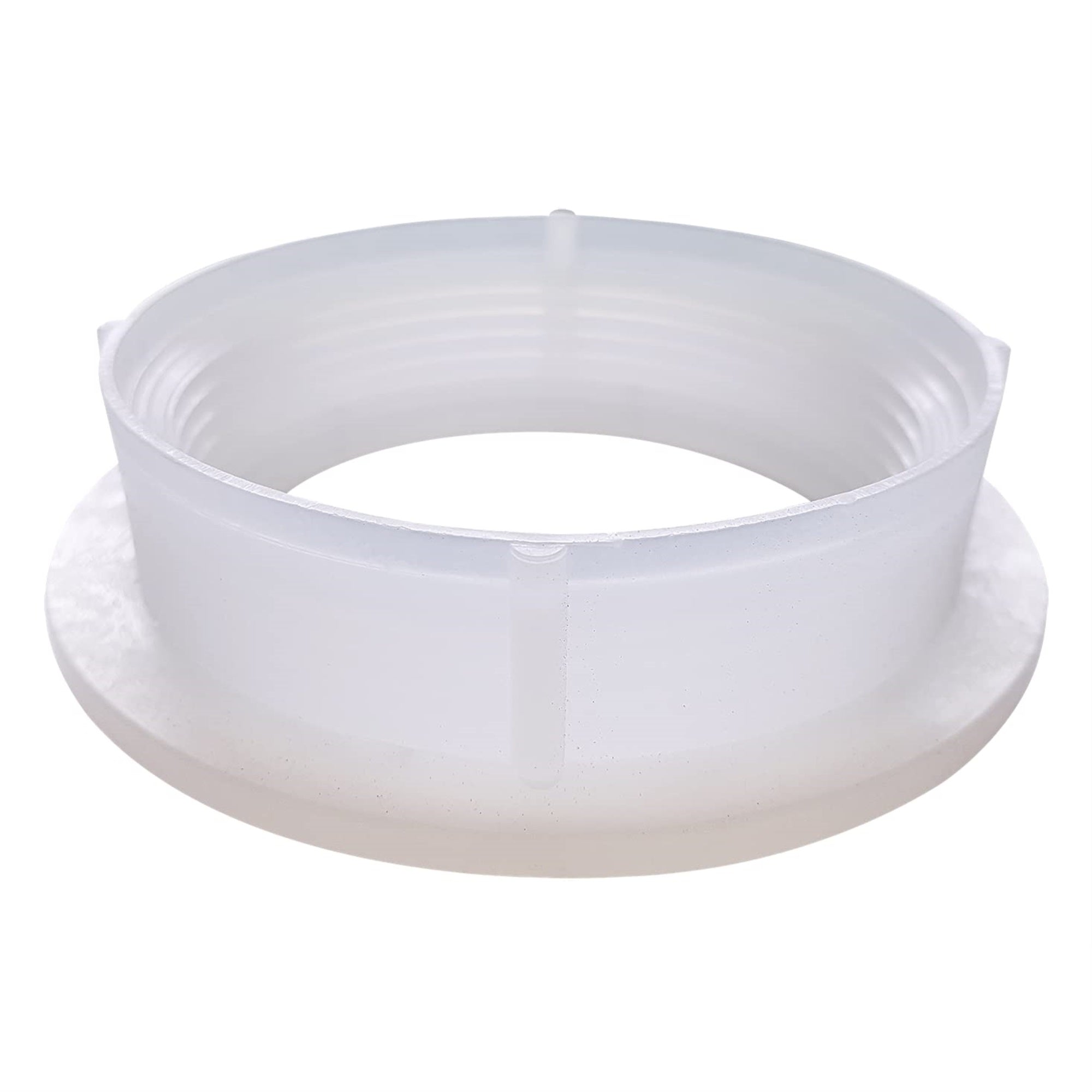 Icon 14016 Spin Fitting, Raised, 3' Fpt, White