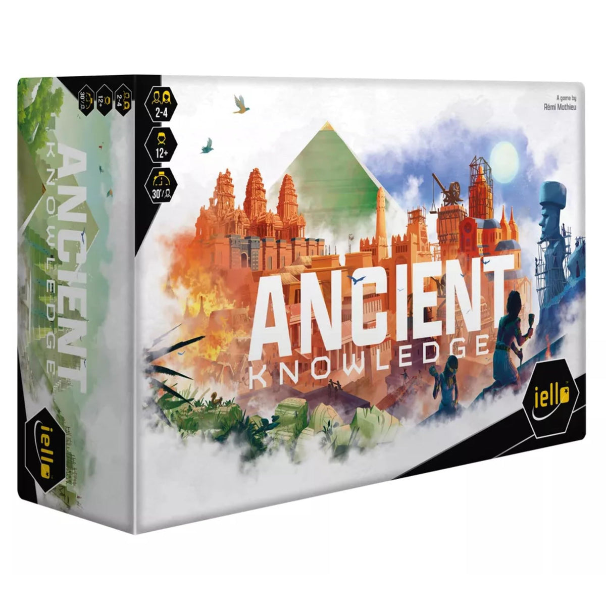 Iello: Ancient Knowledge - Strategy Card Game, Tableau Building, Ages 12+, 2-4 Players, 30 Min Per Player