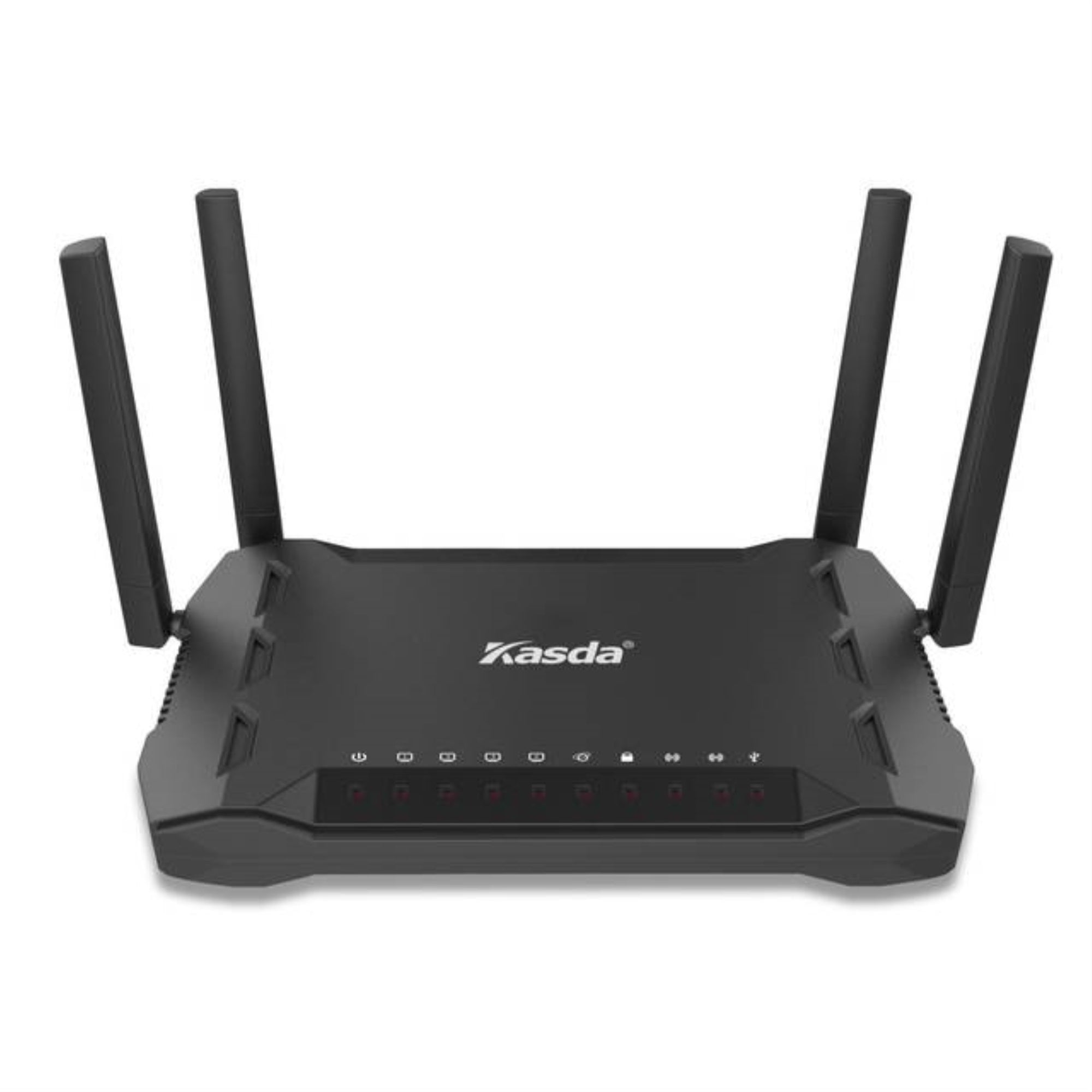 Kasda Kw6516 Ac1200M Dual-Band Wifi Gigabit Router W/ 4X External 3Dbi Antennas