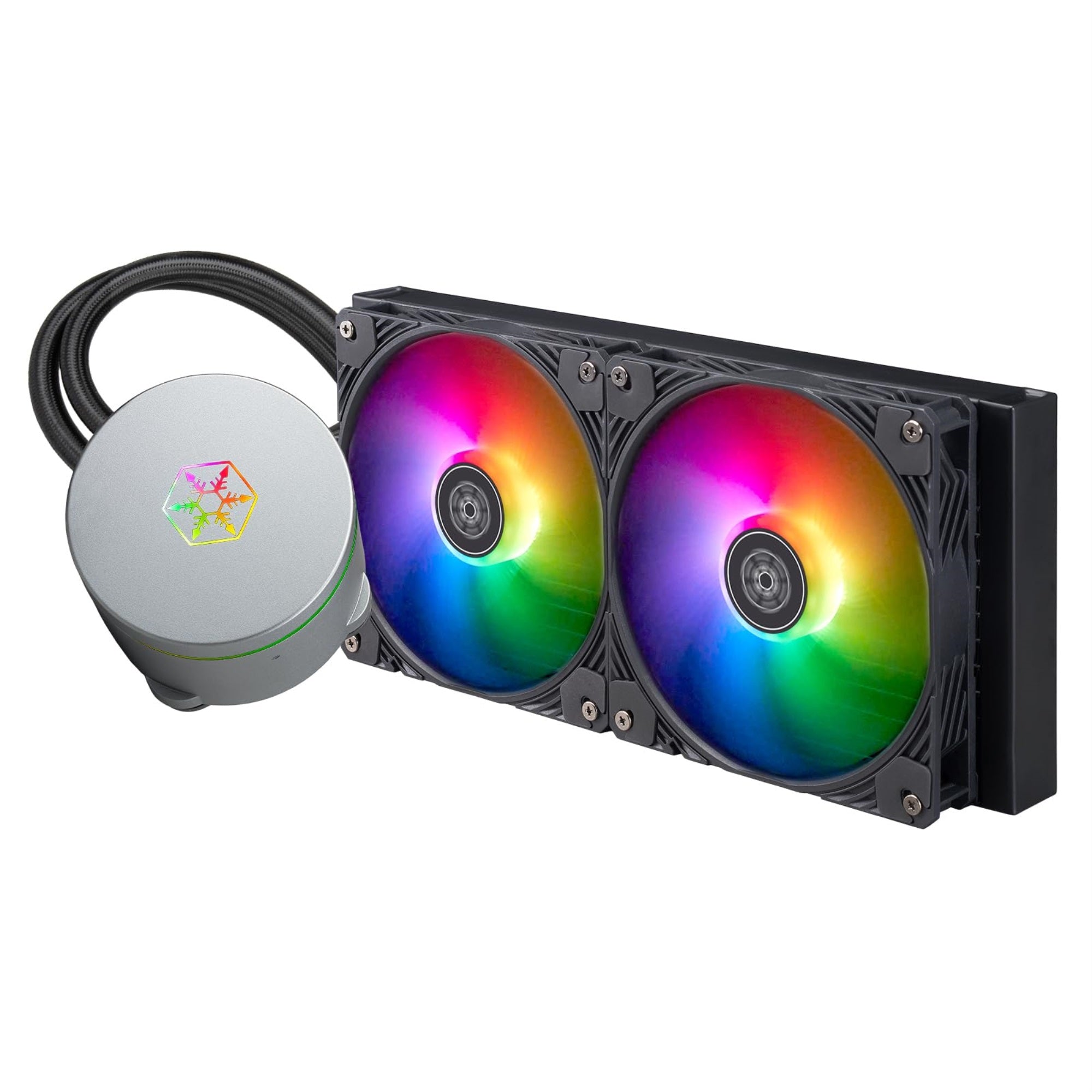 Silverstone Technology Icemyst 280 All-In-One Liquid Cooler With Argb Lighting