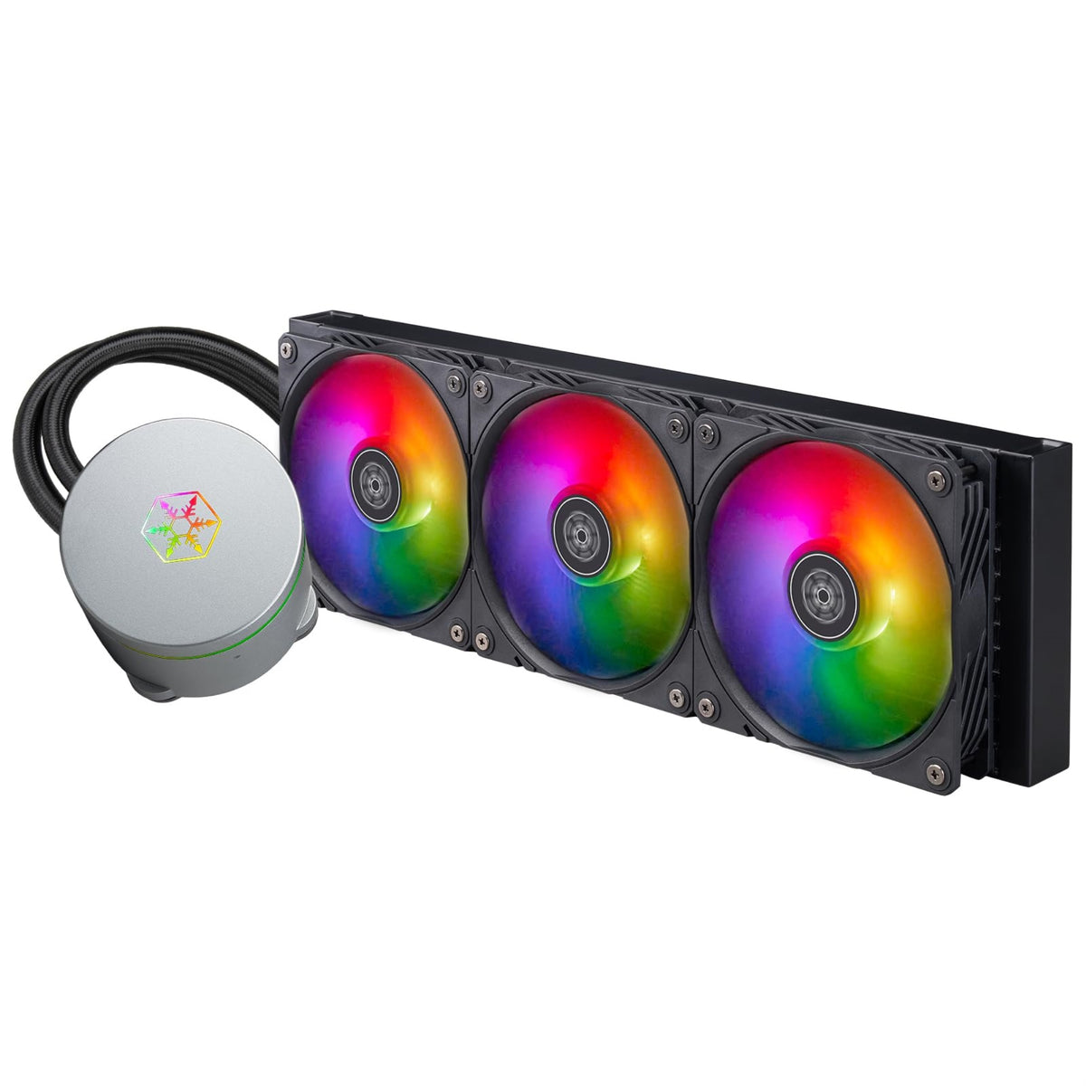 Silverstone Technology Icemyst 360 All-In-One Liquid Cooler With Argb Lighting
