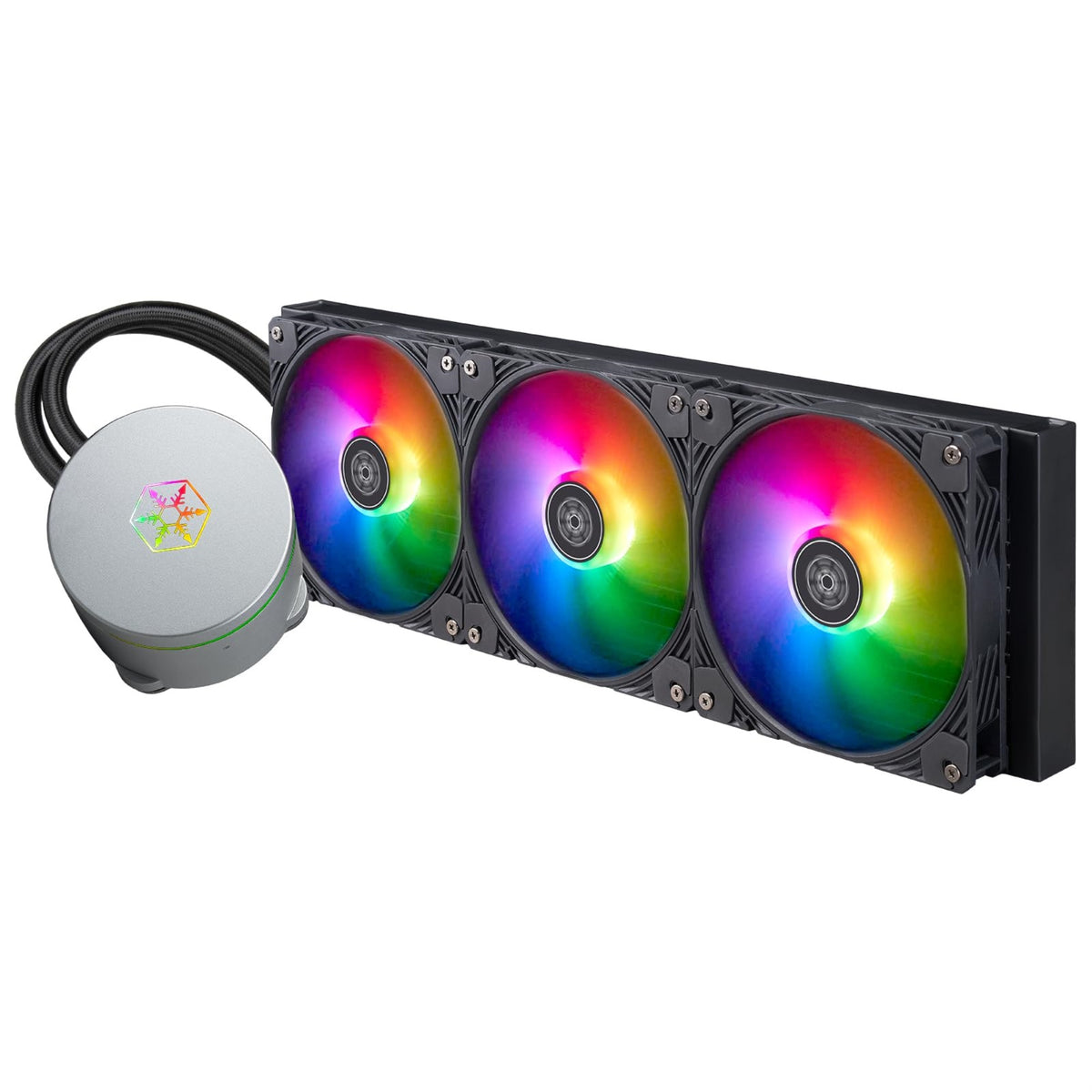Silverstone Technology Icemyst 420 All-In-One Liquid Cooler With Argb Lighting