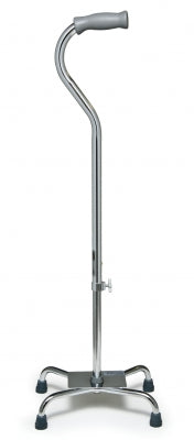 Quad Cane Small Base Aluminum Lumex
