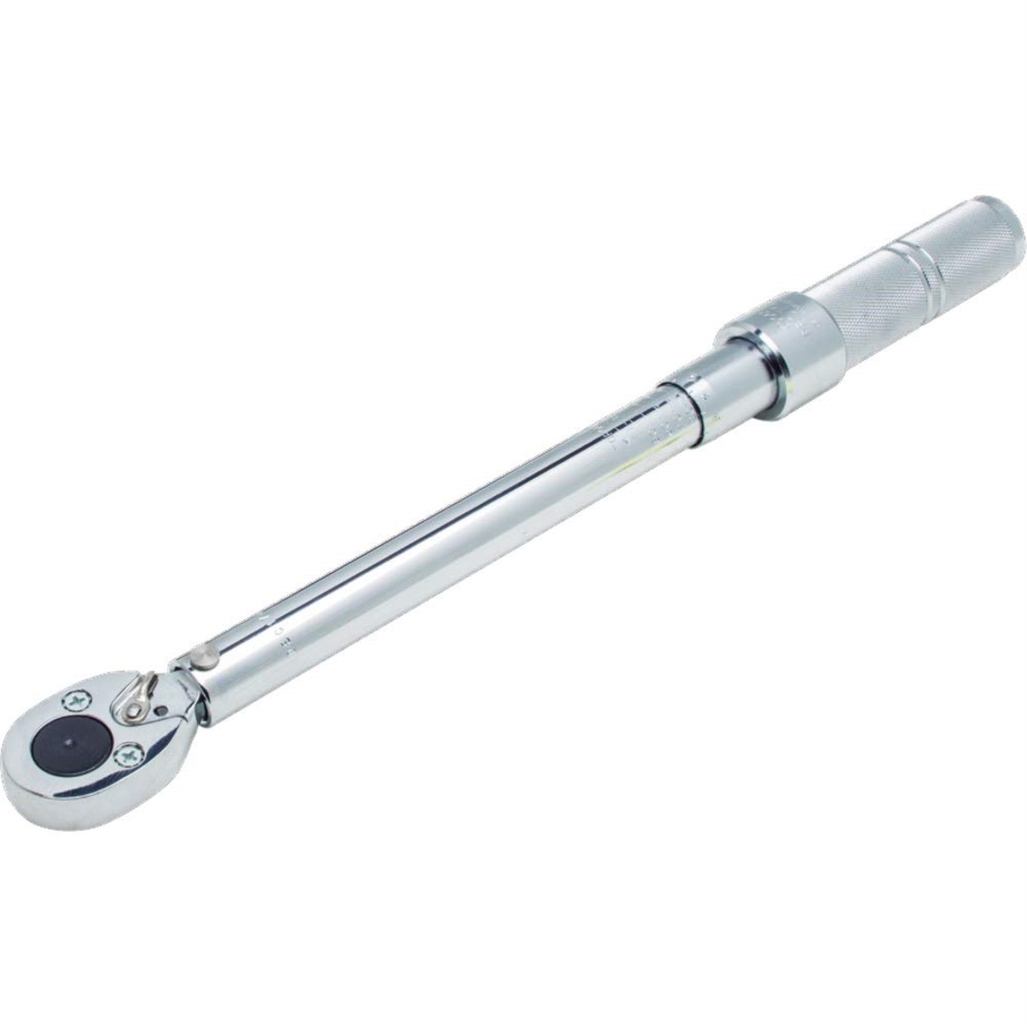 Proto J6006C 3/8' Drive Ratcheting Head Micrometer Torque Wrench, 16-80-Ft Lbs