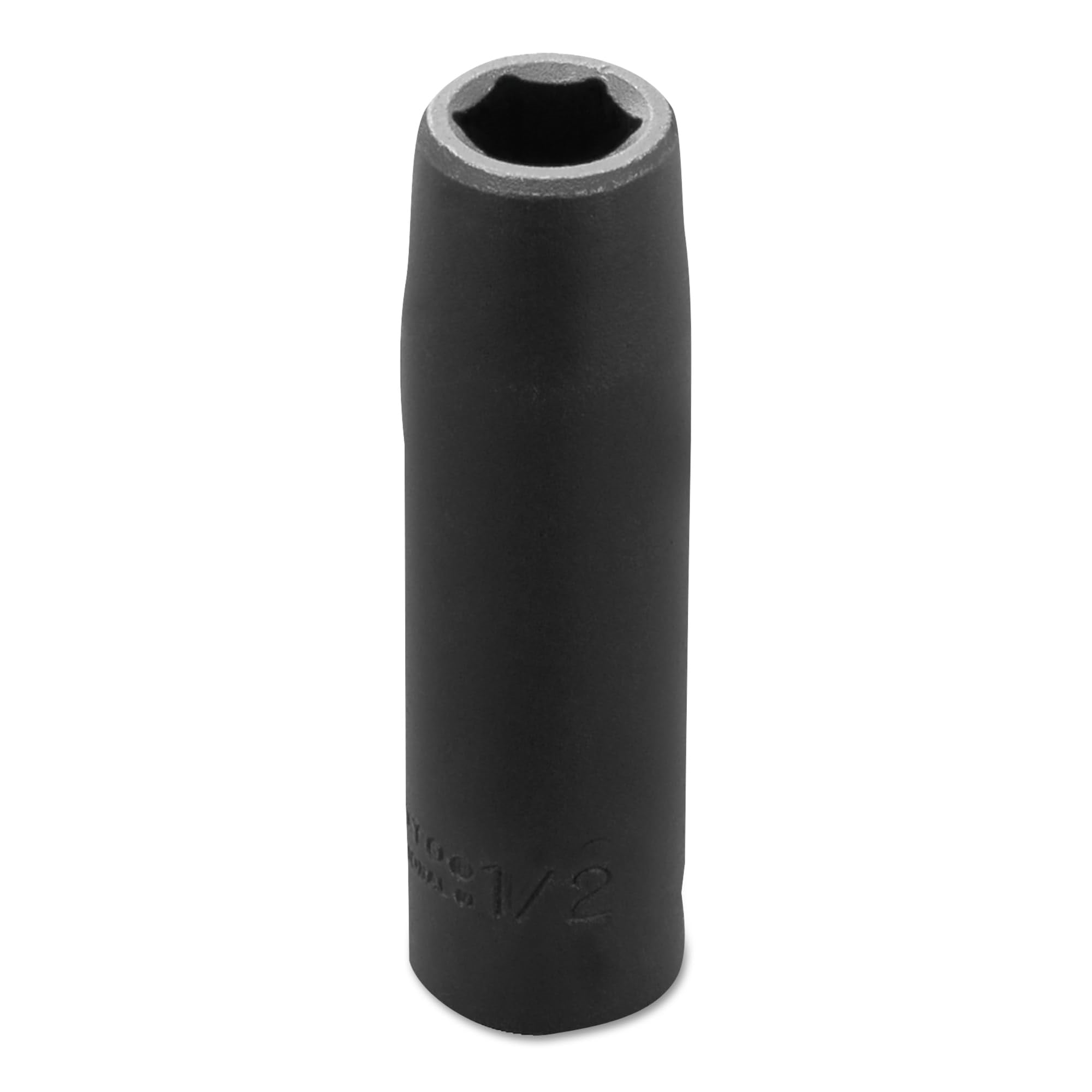 Impact Socket, 1/2 In Dr, 1/2 In, 6 Pt