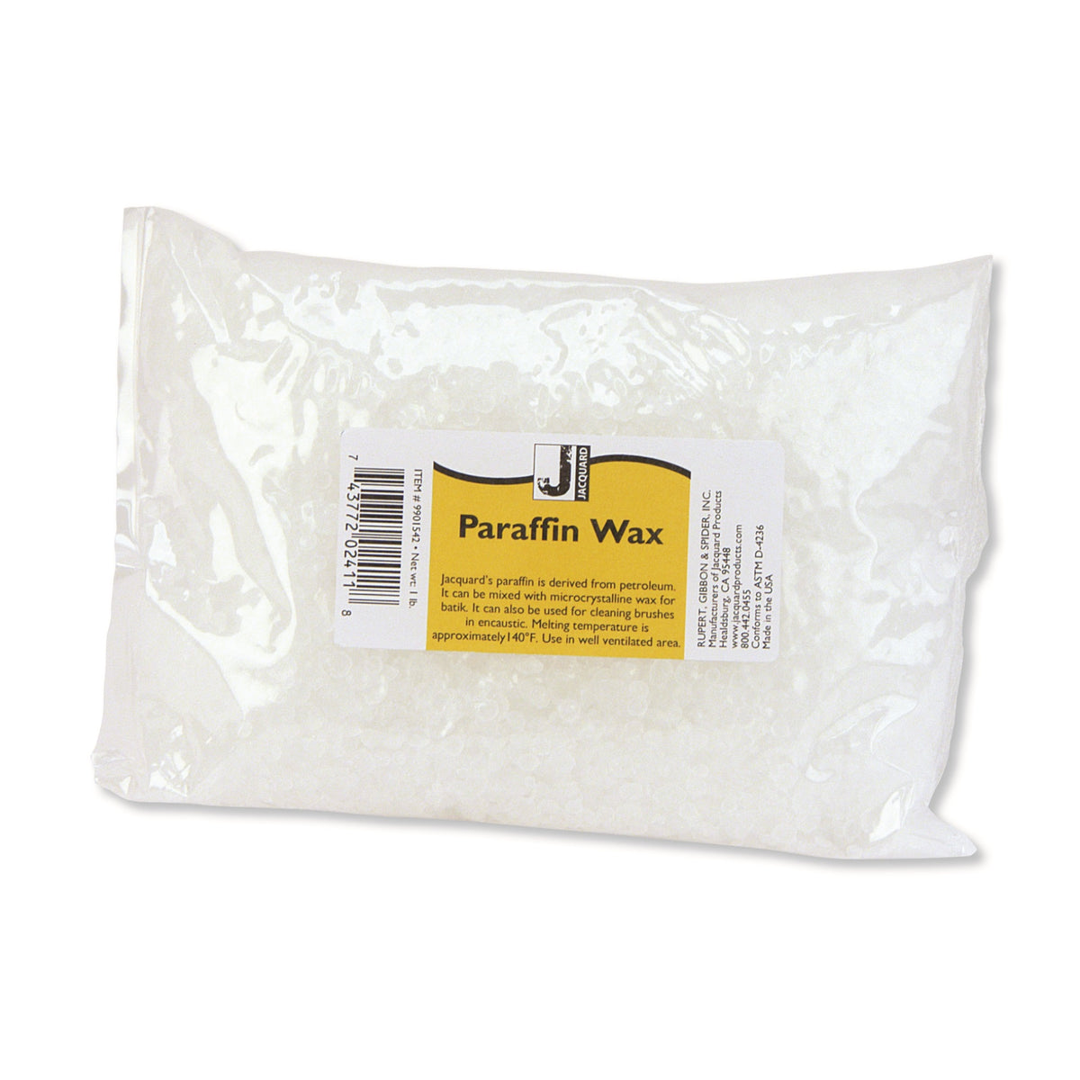 Jacquard Paraffin Wax, 1 Lb. Bag