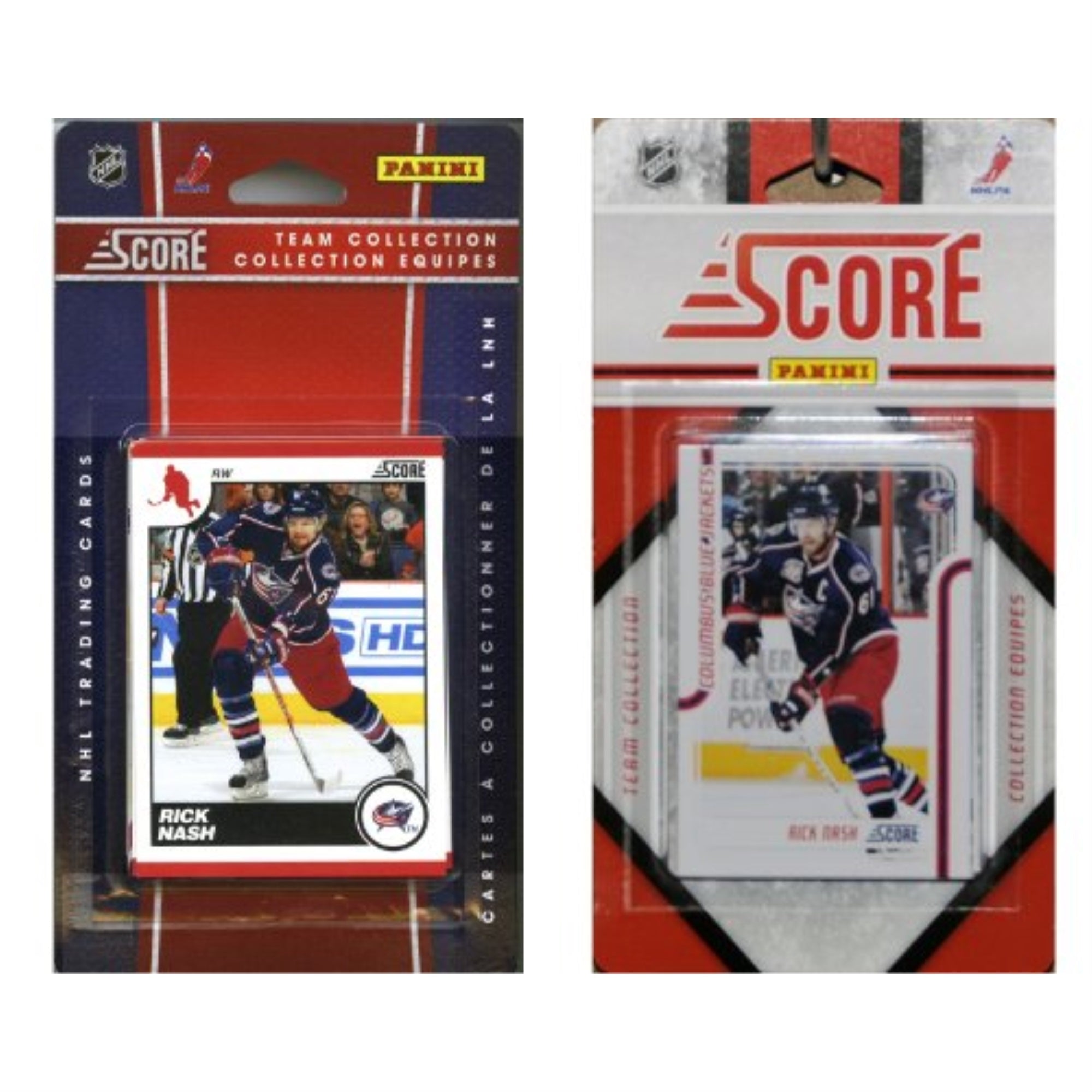 NHL Columbus Blue Jackets Licensed Score 2 Team Sets