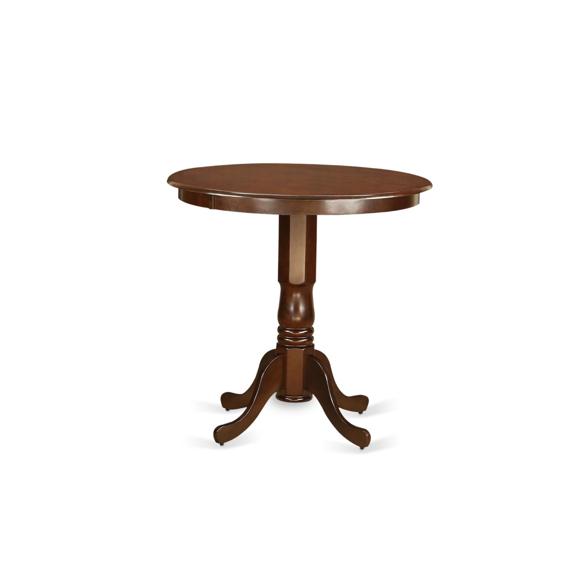 Javn5-Mah-C 5 Pc Pub Table Set - Counter Height Table And 4 Dining Chairs.