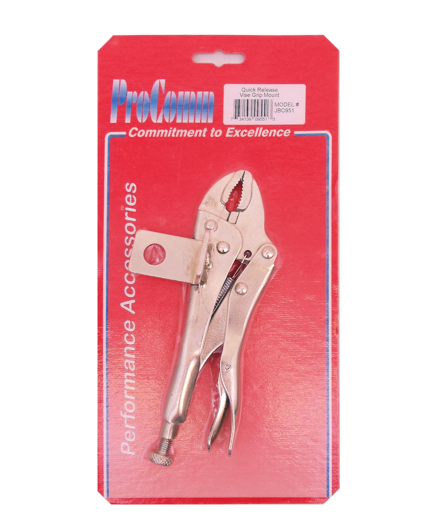 PROCOMM - 7-1/4 LOCKING PLIER MOUNT WITHOUT STUD