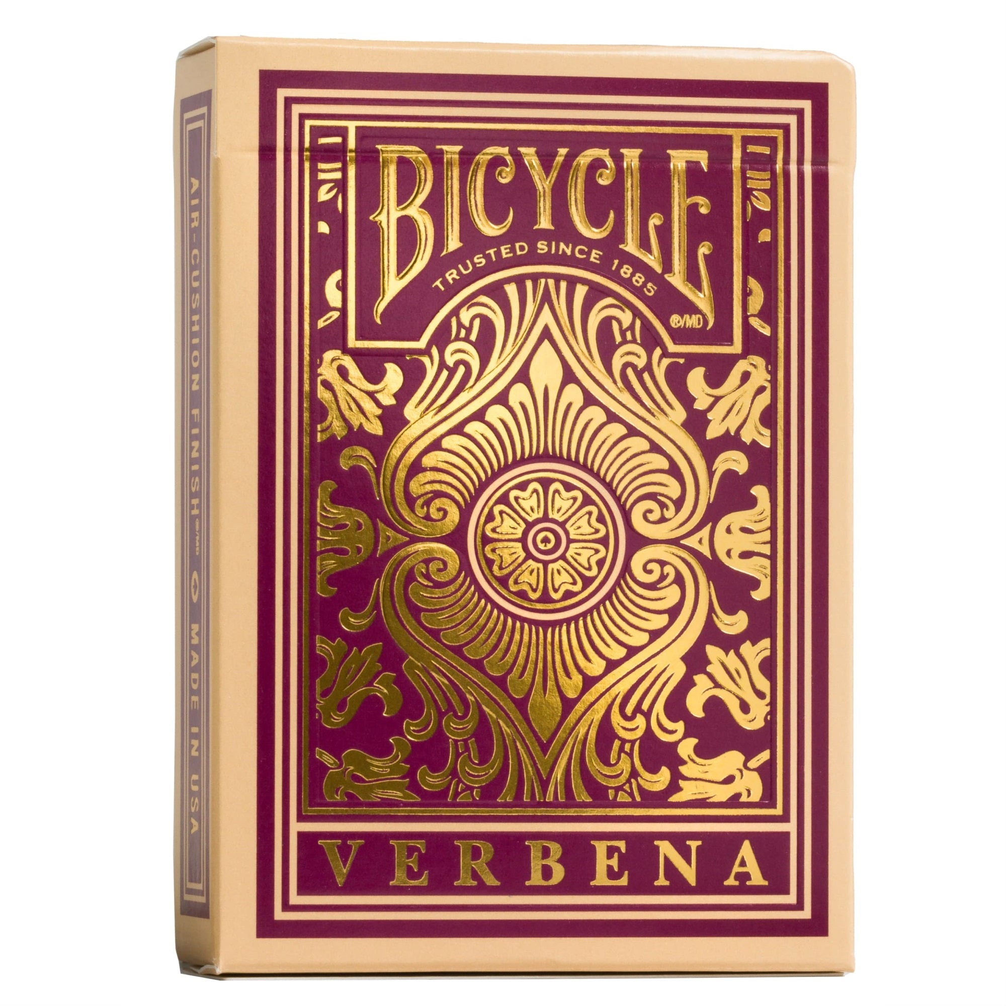 Bicycle Verbena Floral Premium Playing Cards, Gold Foil, 1 Deck