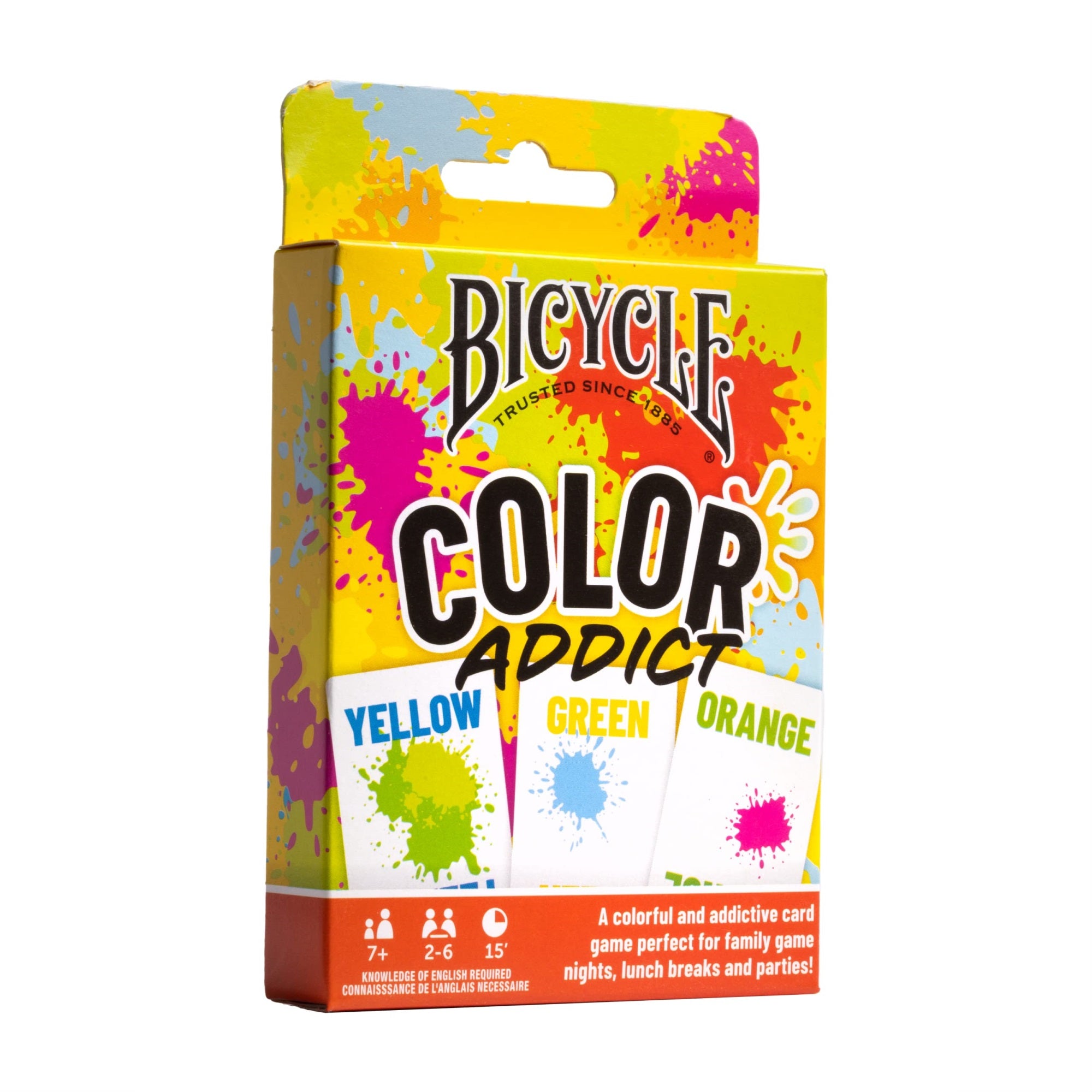 Bicycle Color Addict Matching Family Card Game, Up To 6 Players (Ages 7 And Up)