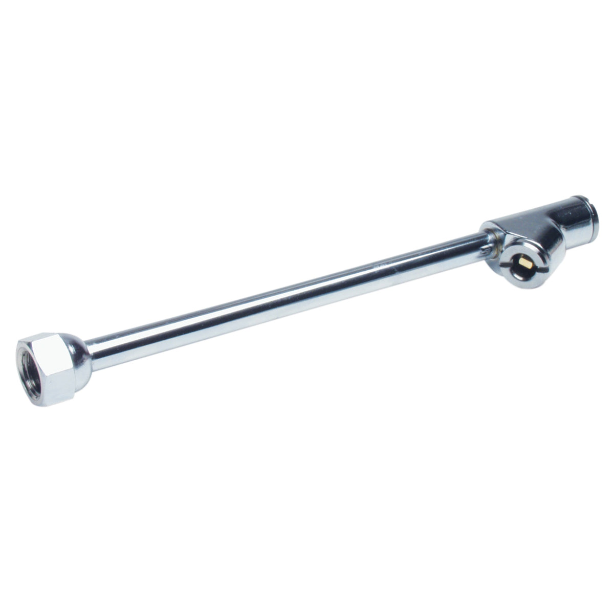 Truckspec Straight-On Dual Foot Extension Air Chuck For Semi Truck Jl-5010N - Tire Inflate Chuck Compatible With Air Pump Compressor - 6.5 Inches