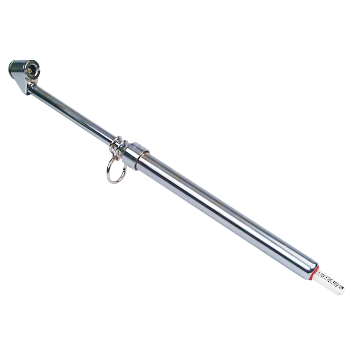Truckspec 11.5-Inch Service Gauge Dual Foot Jl-5018 - Tire Pressure Gauge  To Reach Rear Dual Tires 10 Psi-150 Psi - Silver