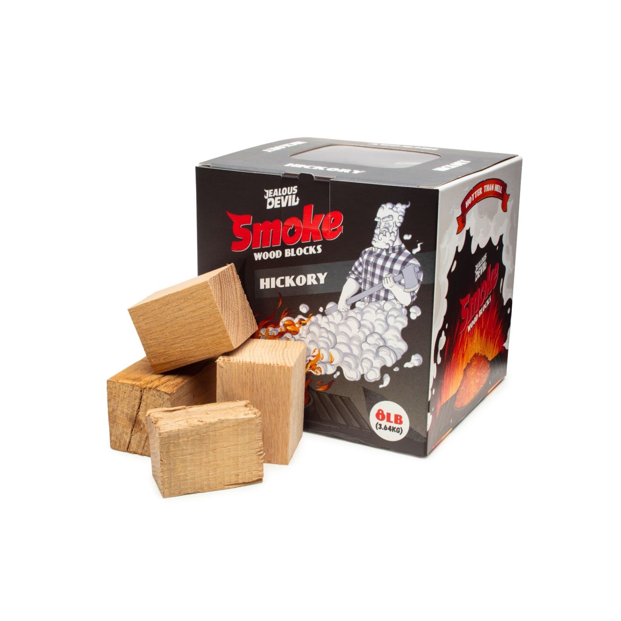 Jealous Devil Smoke Wood Blocks (Hickory)