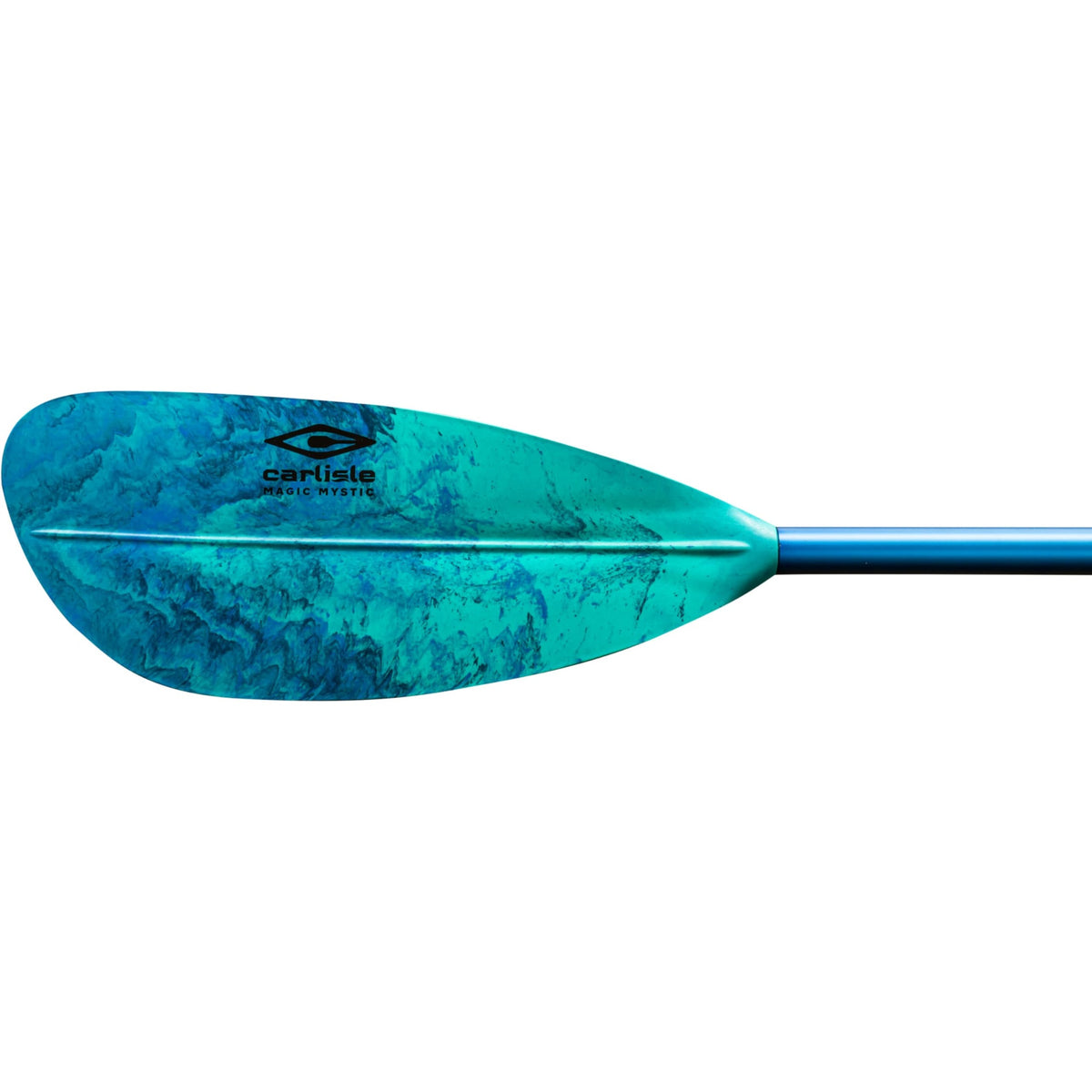 Carlisle Paddles Magic Mystic Kayak Paddle With Polypropylene Blades And Aluminum Shaft, 220Cm -Seaglass