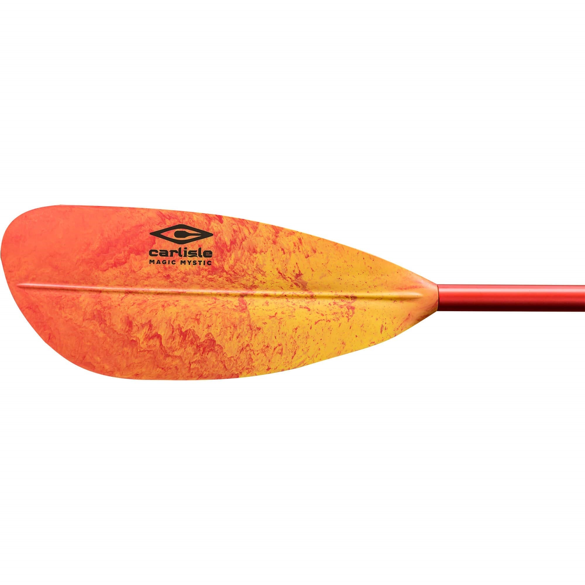 Carlisle Paddles Magic Mystic Kayak Paddle With Polypropylene Blades And Aluminum Shaft, 240Cm - Sunrise