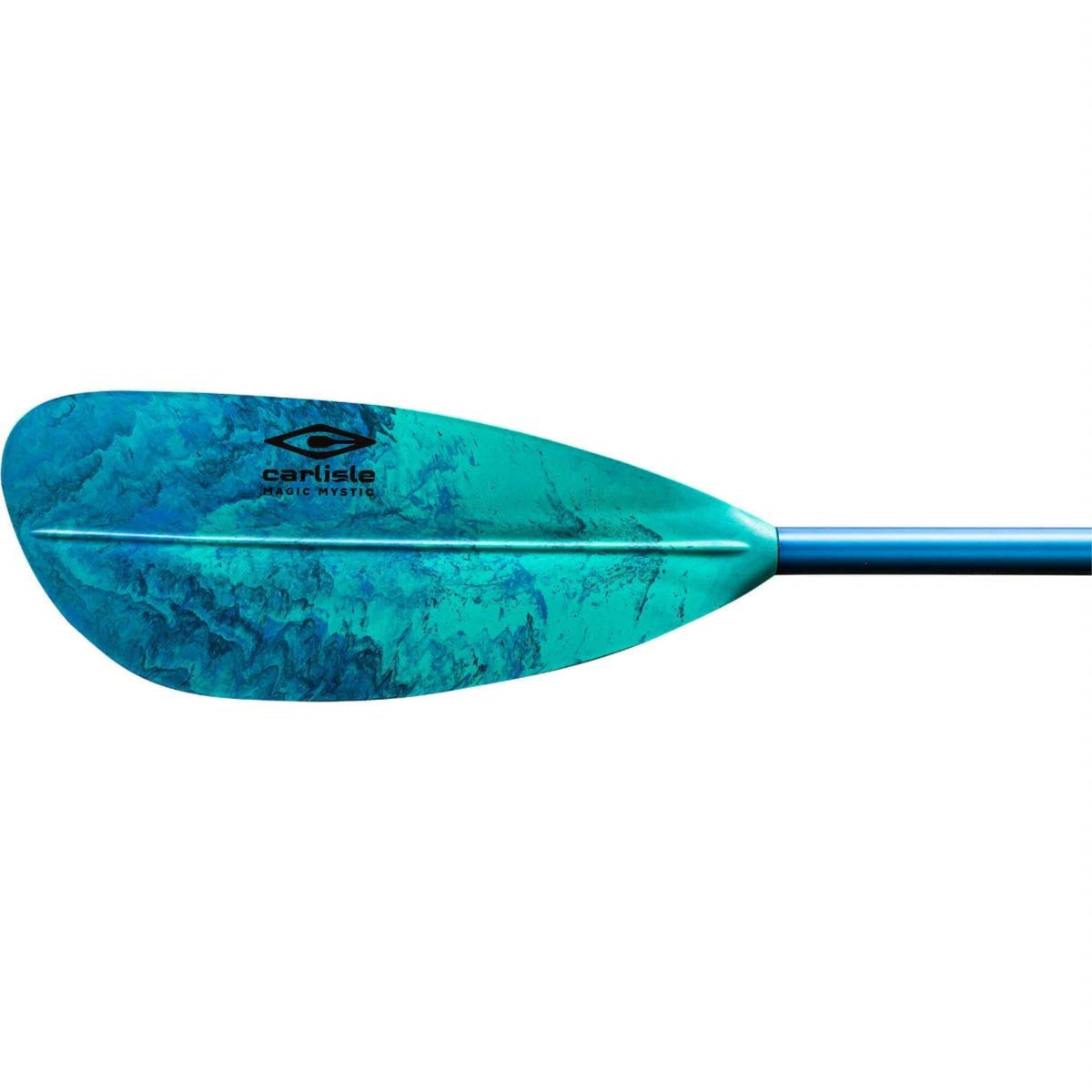 Carlisle Magic Mystic Kayak Paddle With Polypropylene Blades And Aluminum Shaft, 230Cm - Seaglass