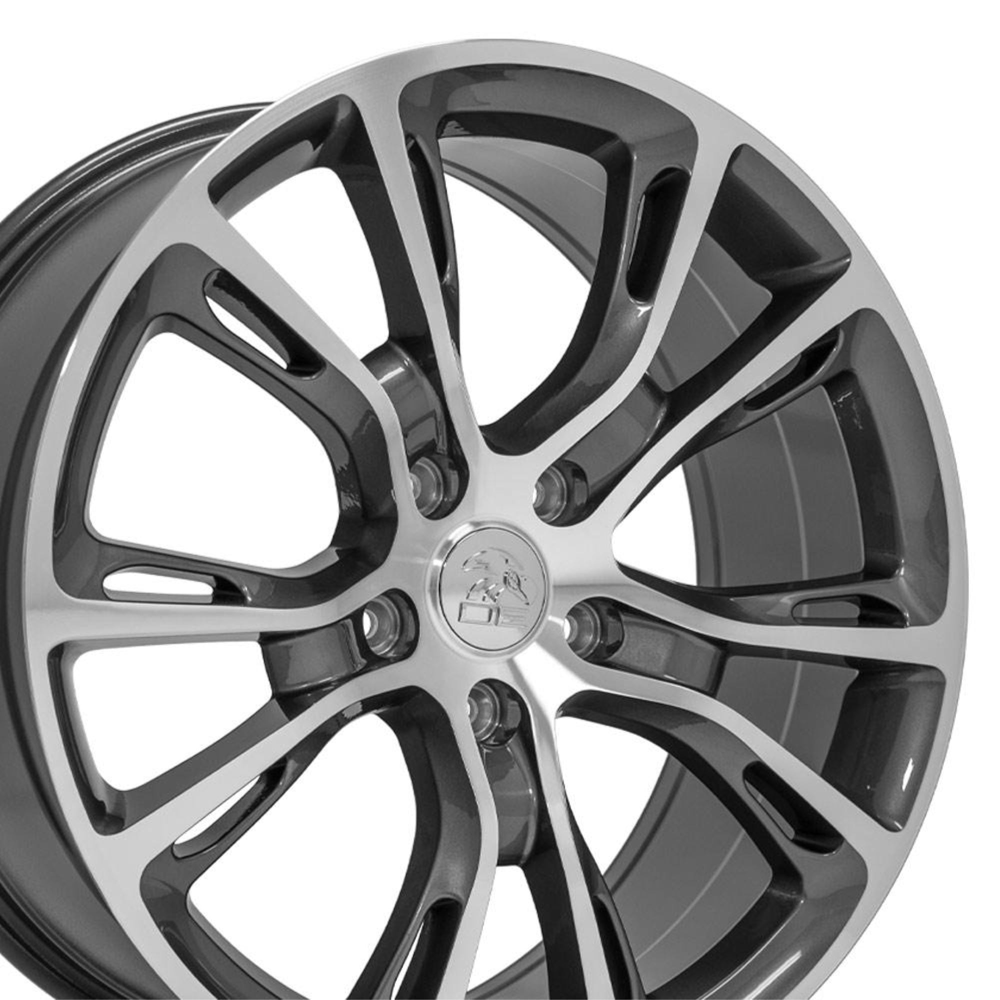 20″ Replica JP16 fits Jeep Grand Cherokee 20x8.5 Gunmetal Mach'd
