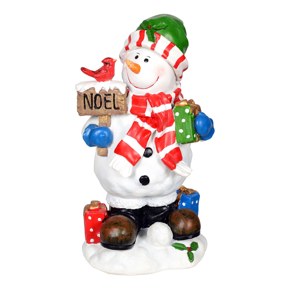 Vickerman 13” Noel Winter Snowman Figure - JR172241