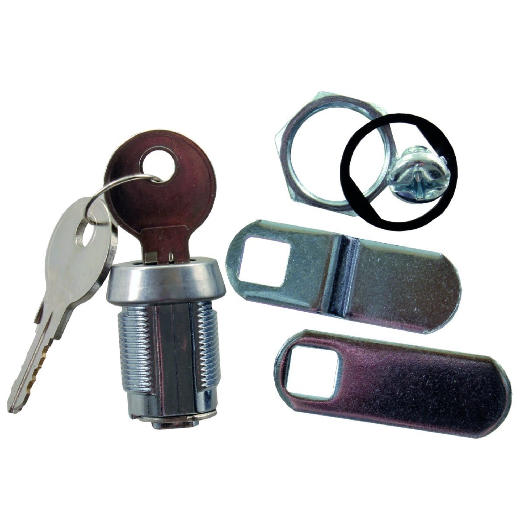 Jr Products 00165 Compartment Door Key Lock - 7/8'