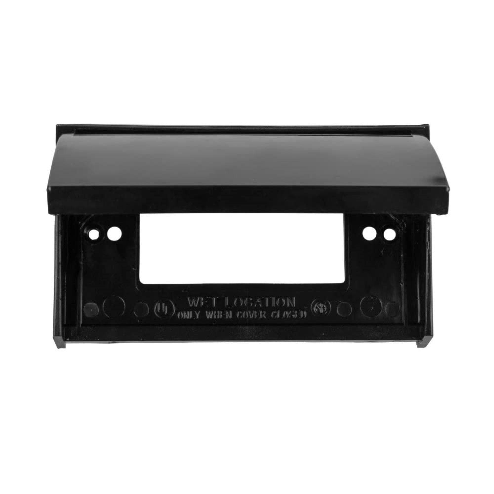 Jr Products 05-12215 Gfci Outlet Cover (Black),1 Pack