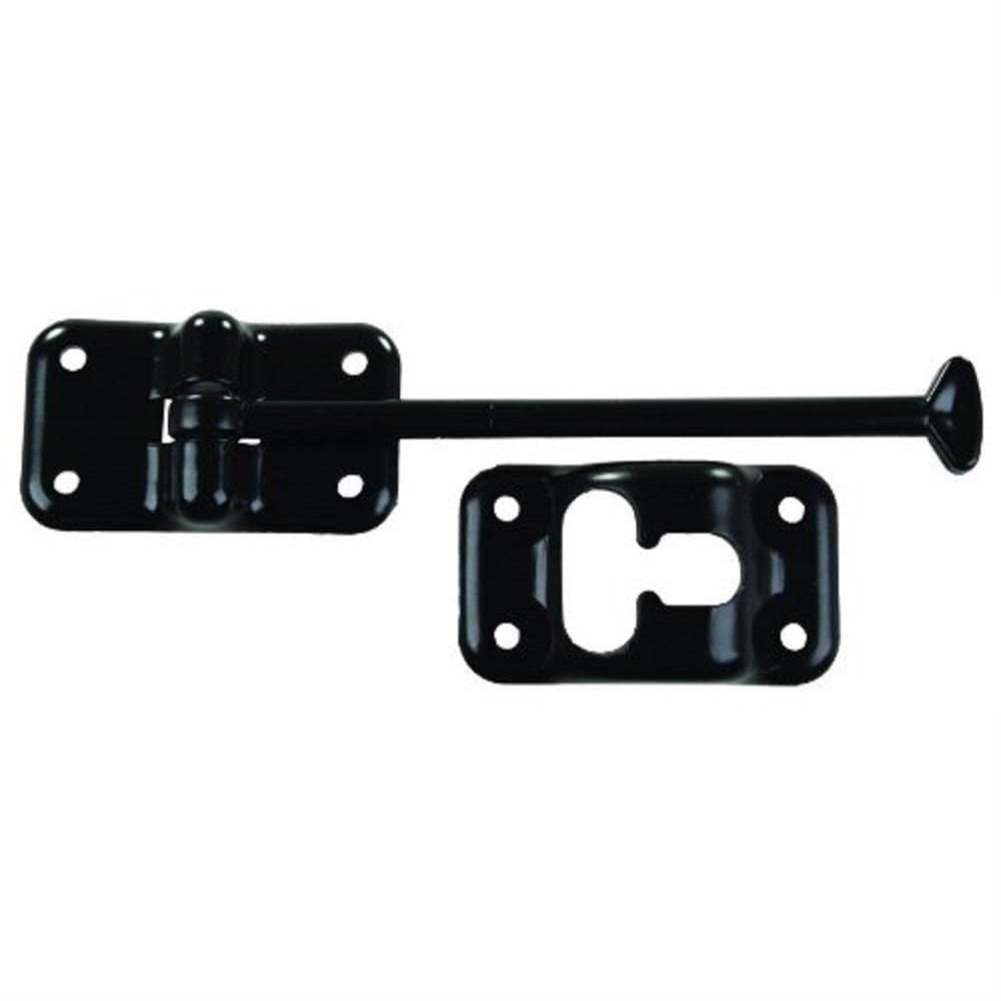 Jr Products 10434 Plastic T-Style Door Holder - Black, 6'