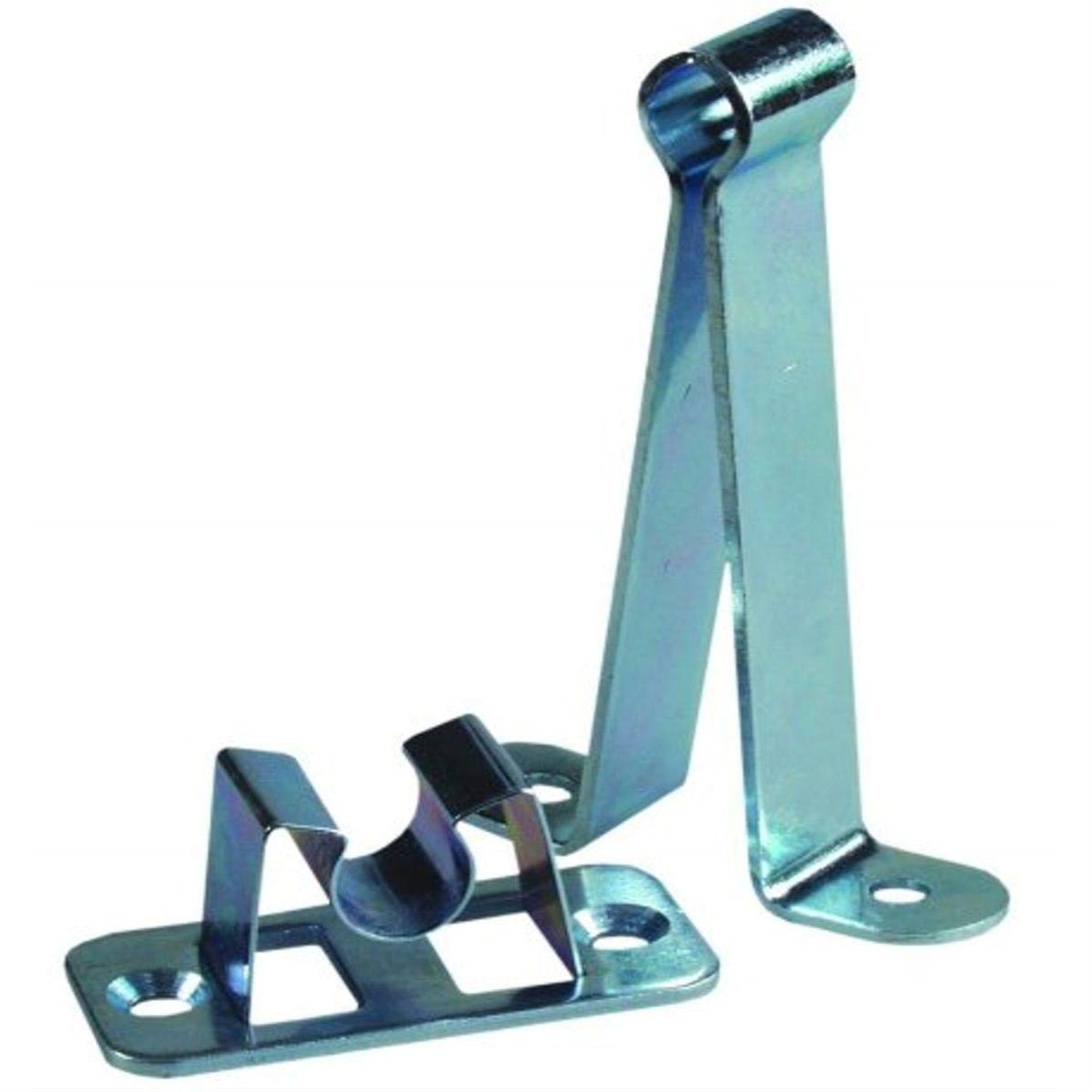 Jr Products 10535 Metal C-Clip Style Door Holder - 3',Silver