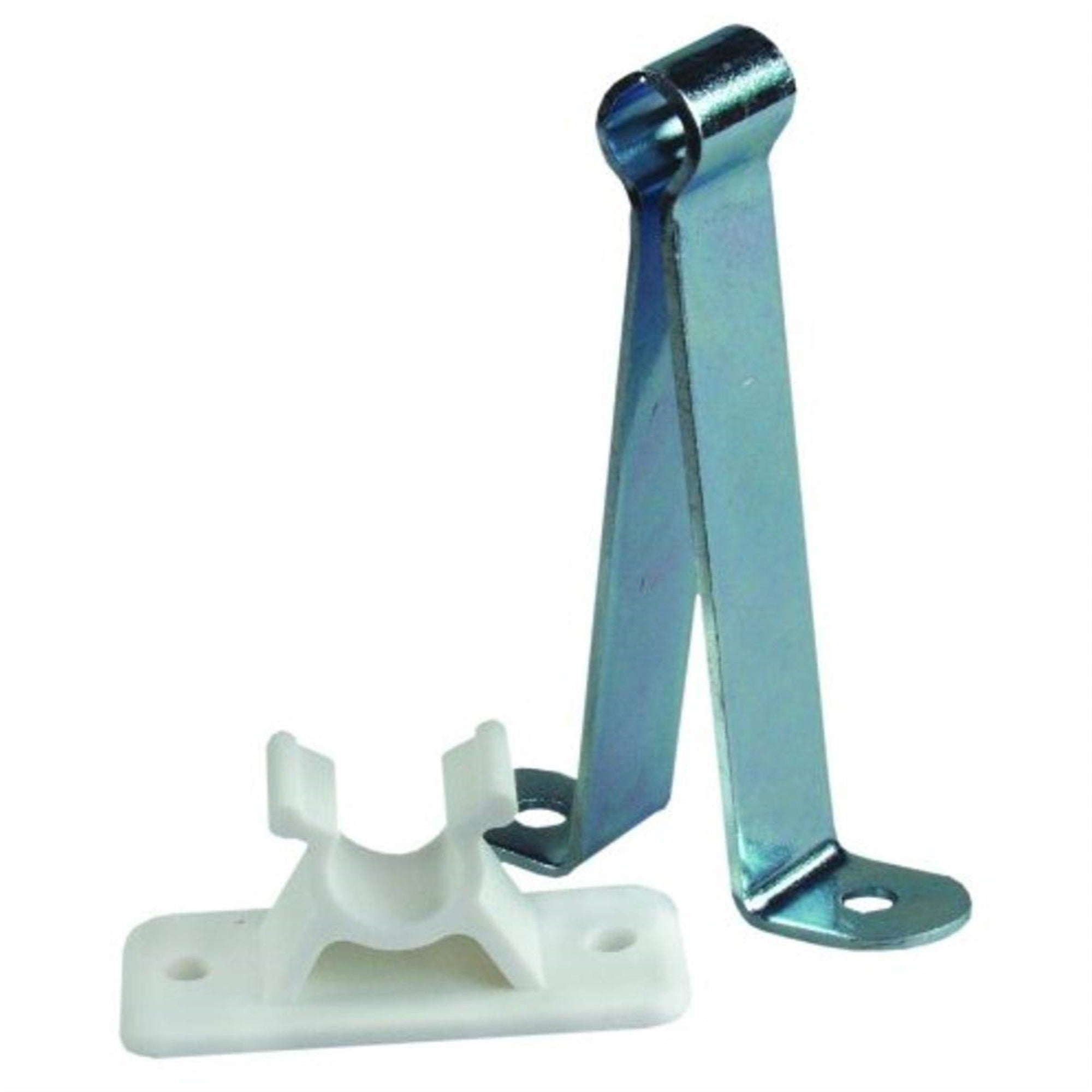 Jr Products 10545 C-Clip Style Door Holder - 3', Metal/Plastic Combo