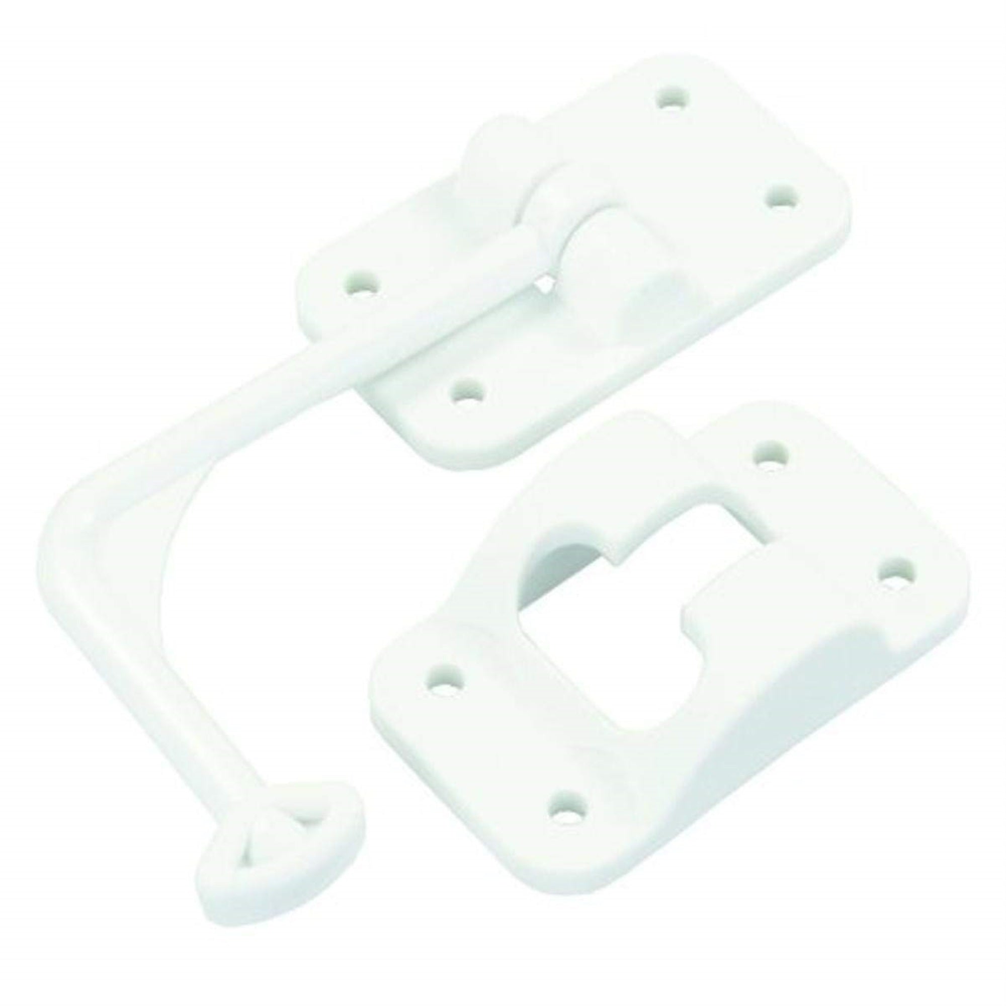 Jr Products 10605 Plastic 90 T-Style Door Holder - Polar White, 6'