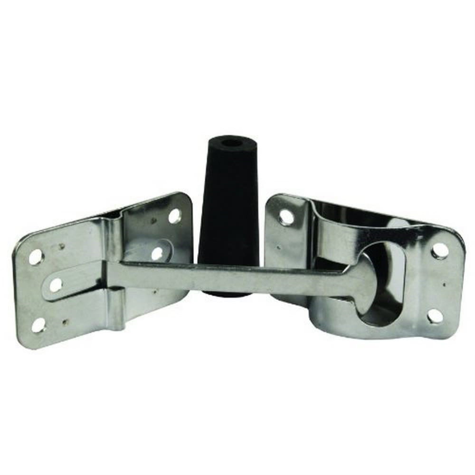 Jr Products 10615 Stainless Steel Flat T-Style Door Holder - 4'