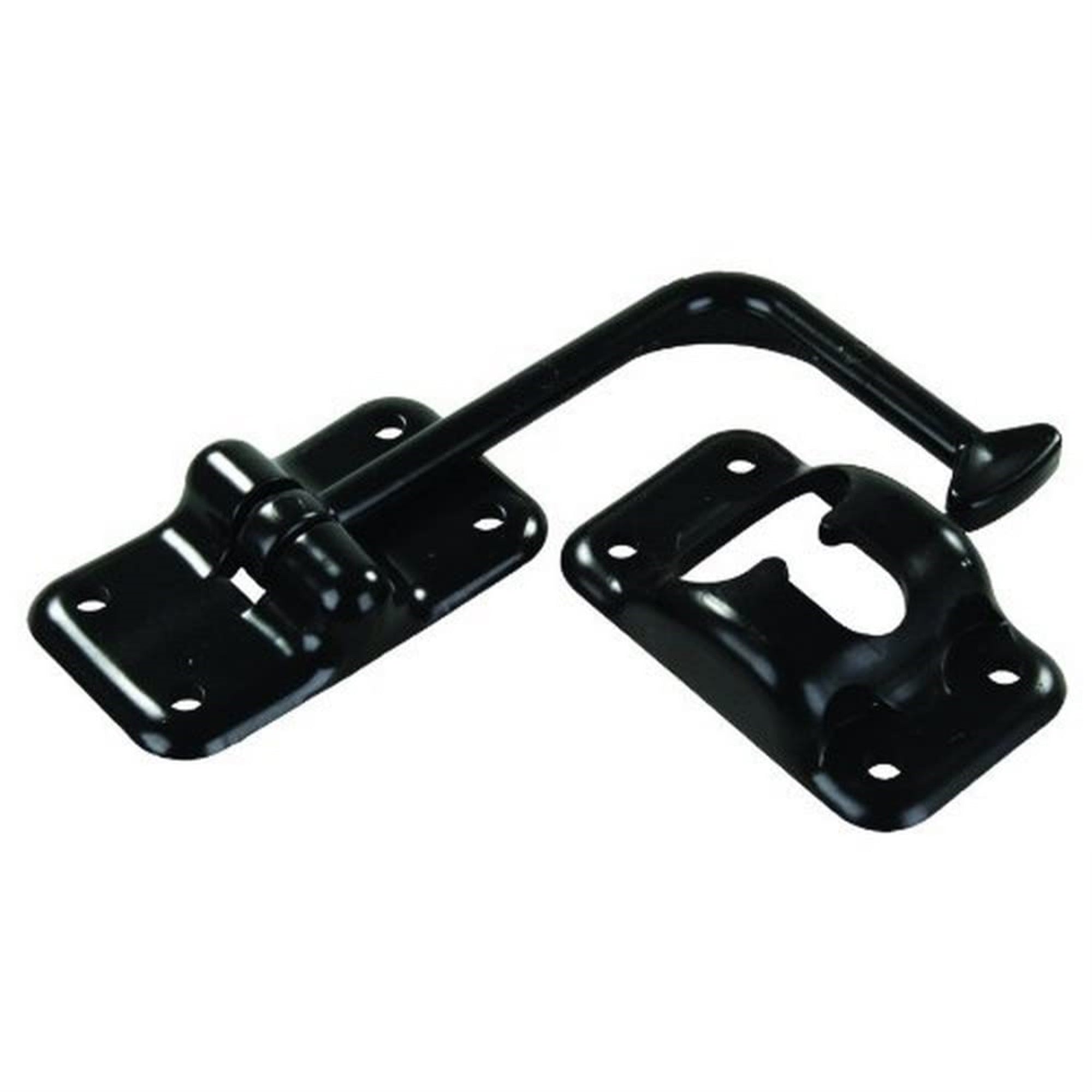 Jr Products 10625 Plastic 90 T-Style Door Holder - Black, 6'